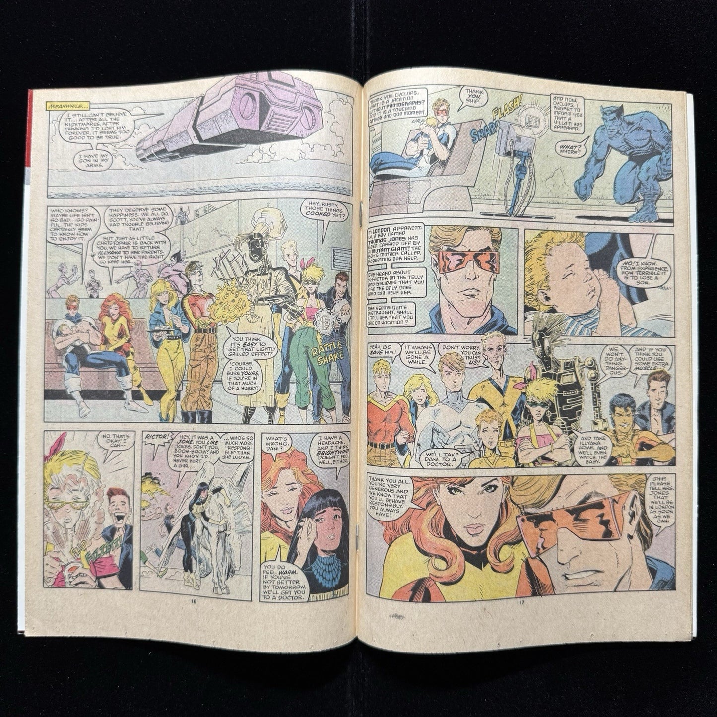 X-Factor 41 - 1st Appearance Of Alchemy - Copper Age Marvel Comics 1989