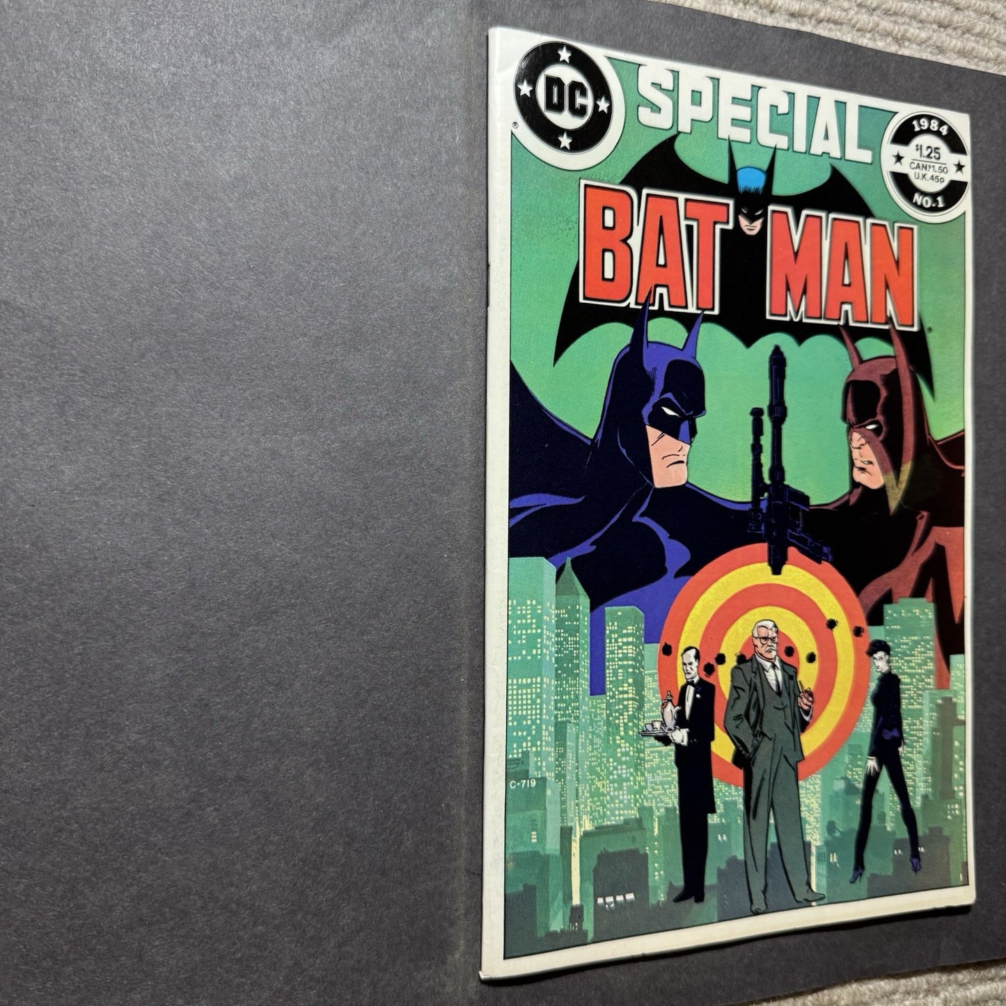 Batman Special 1 - 1st Appearance Of Wrath - Copper Age Dc Comics 1984