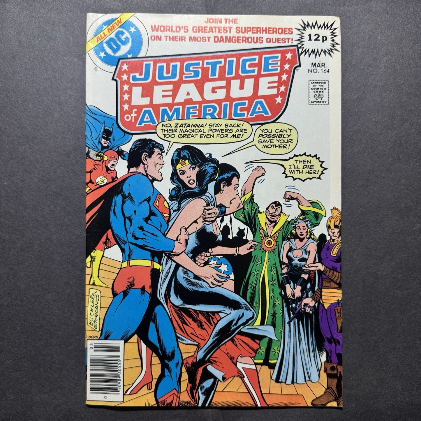 Justice League 164 - Bronze Age Dc Comics 1979