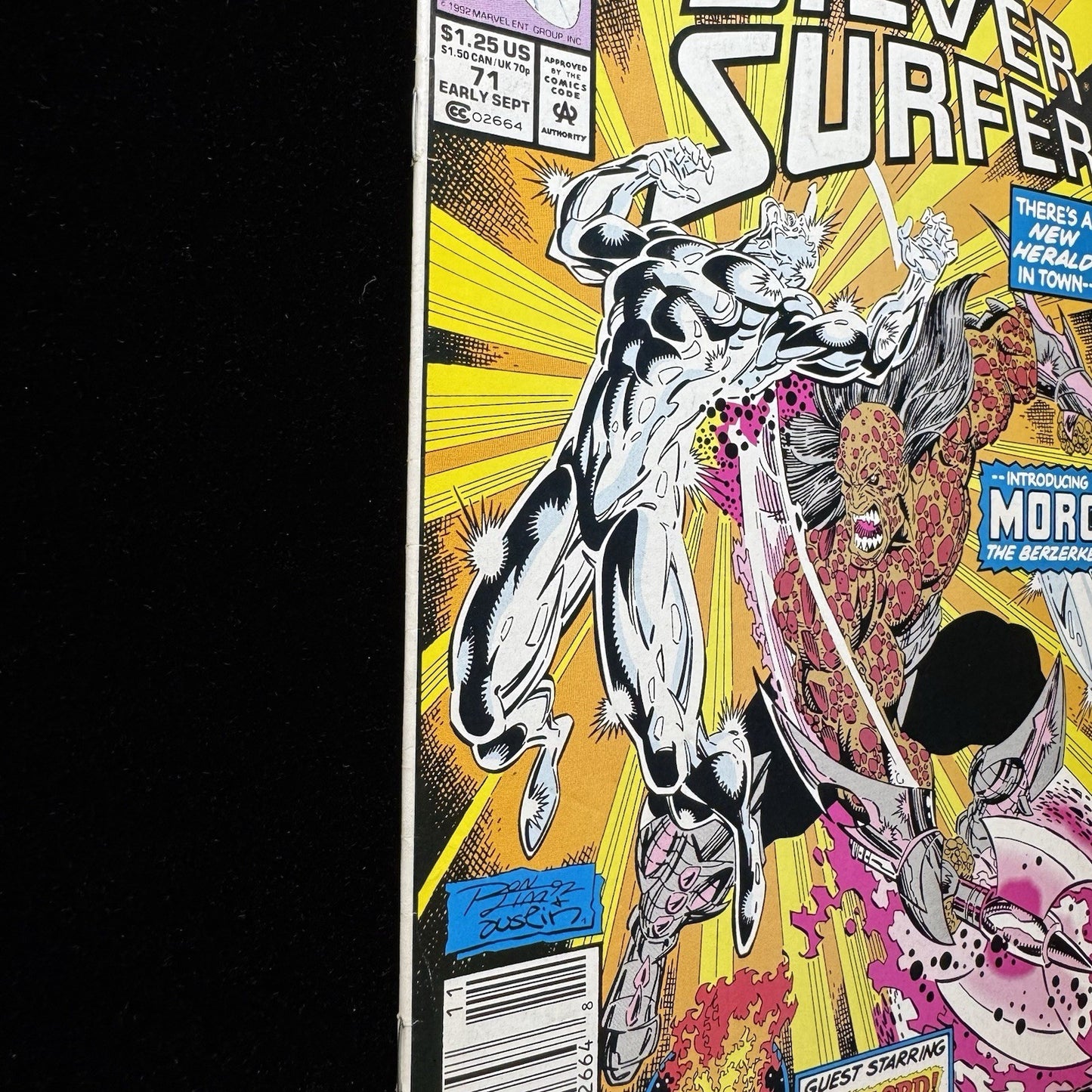Silver Surfer 71 - Newsstand Edition - Modern Age Marvel Comics 1992