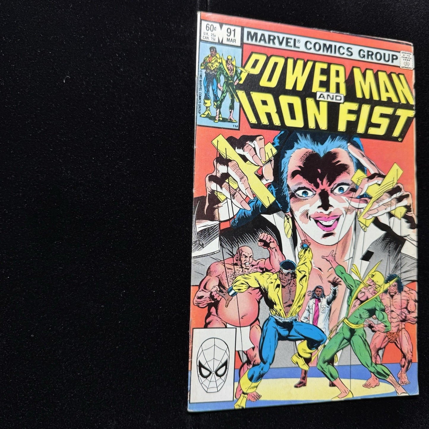 Power Man And Iron First 91 - Bronze Age Marvel Comics 1983