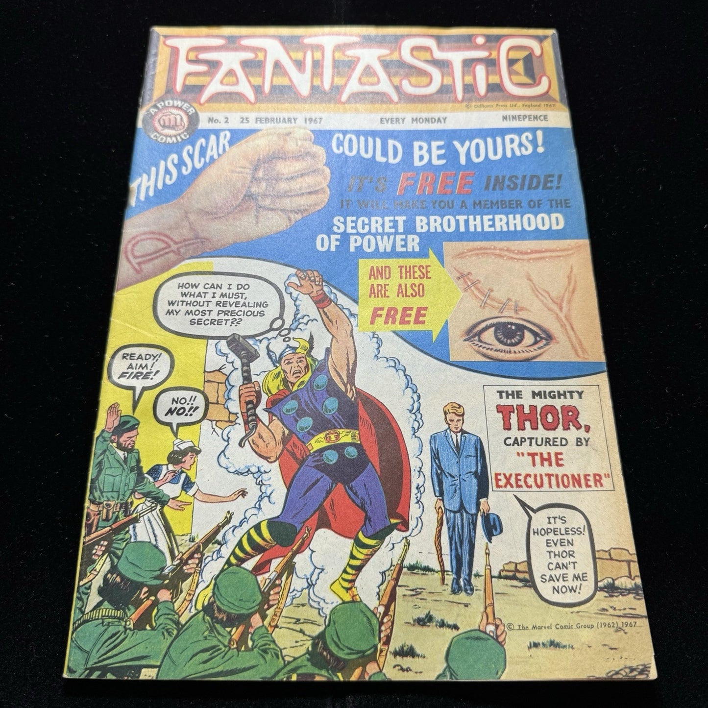 Fantastic! 2 - British Comics - Silver Age Odhams/ IPC Magazines Comics 1967