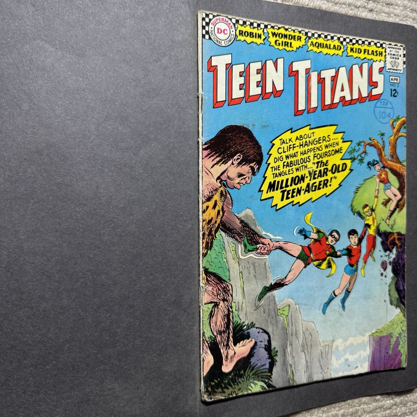 Teen Titans 2 - Silver Age Dc Comics 1966