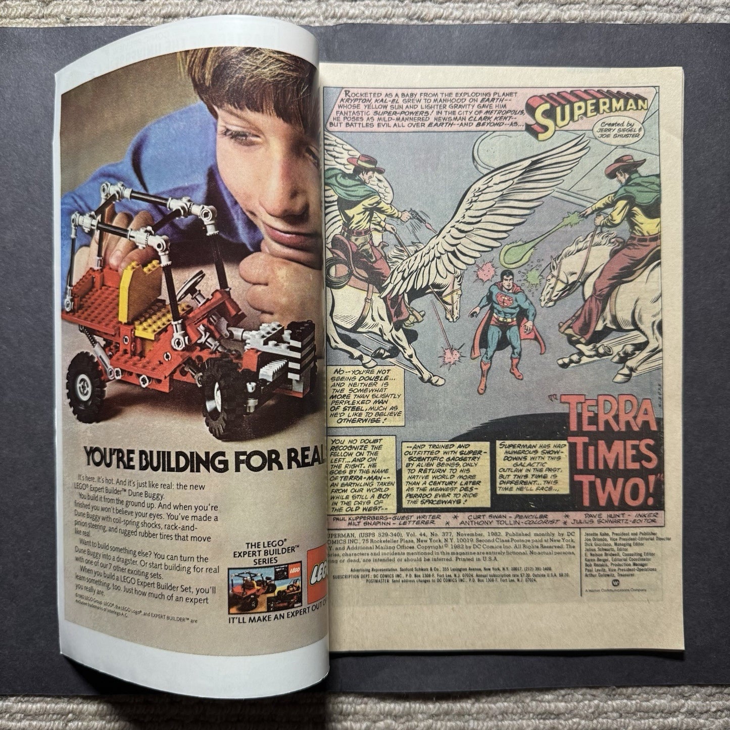 Superman 377 - Bronze Age Dc Comics 1982