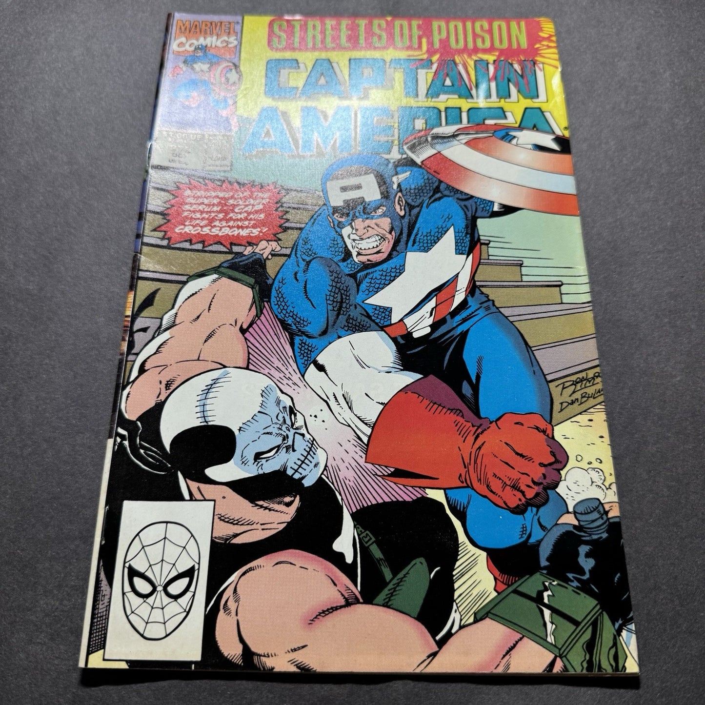 Captain America 378 - Copper Age Marvel Comics 1990