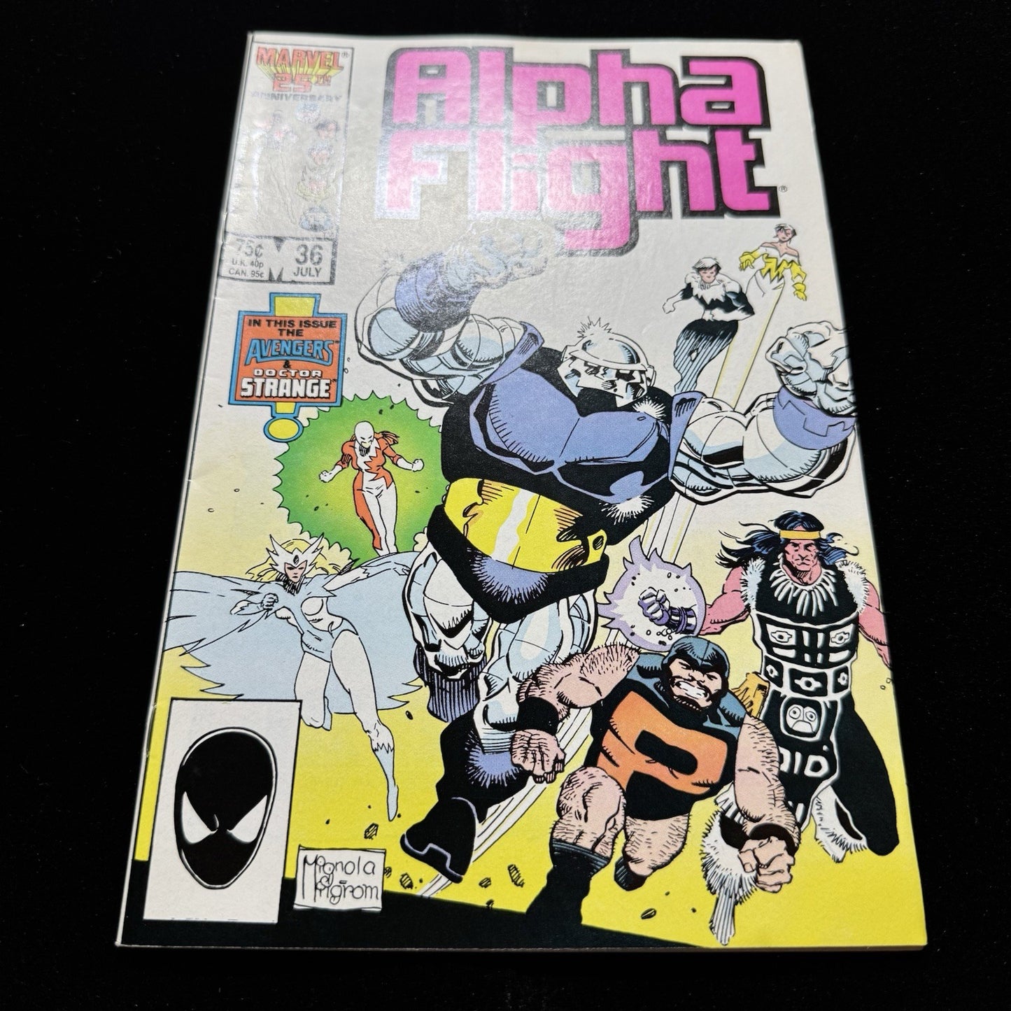 Alpha Flight 36 - Copper Age Marvel Comics 1986