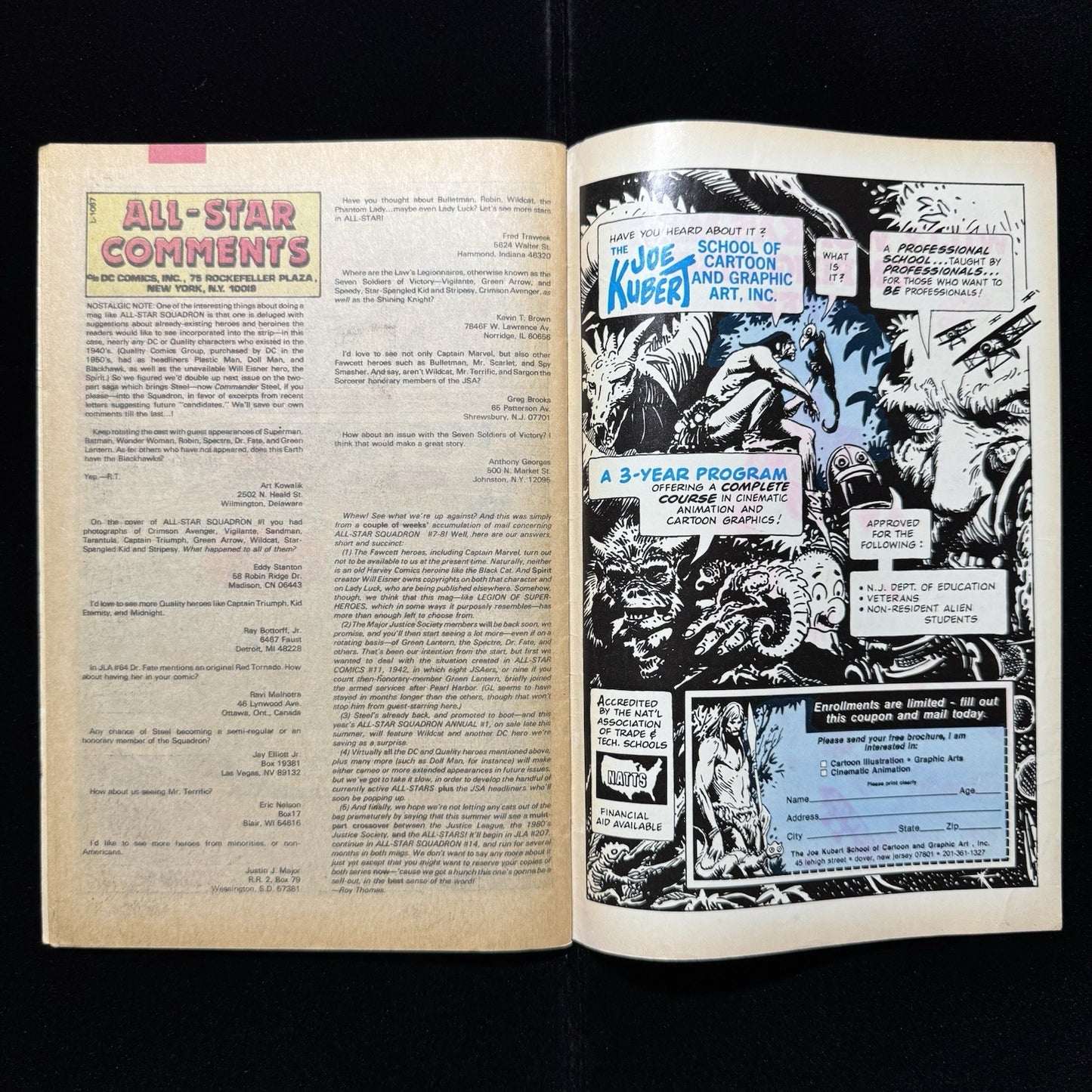 All Star Squadron 12 - Bronze Age Dc Comics 1982
