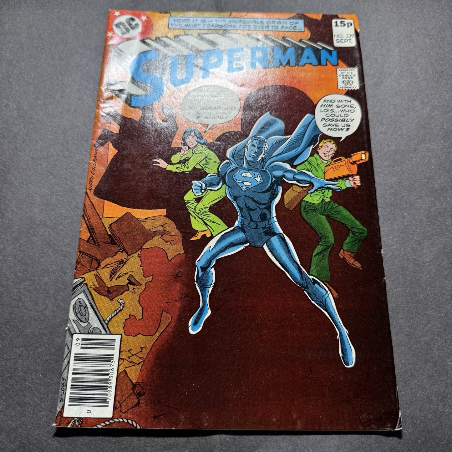 Superman 339 - Bronze Age Dc Comics 1979