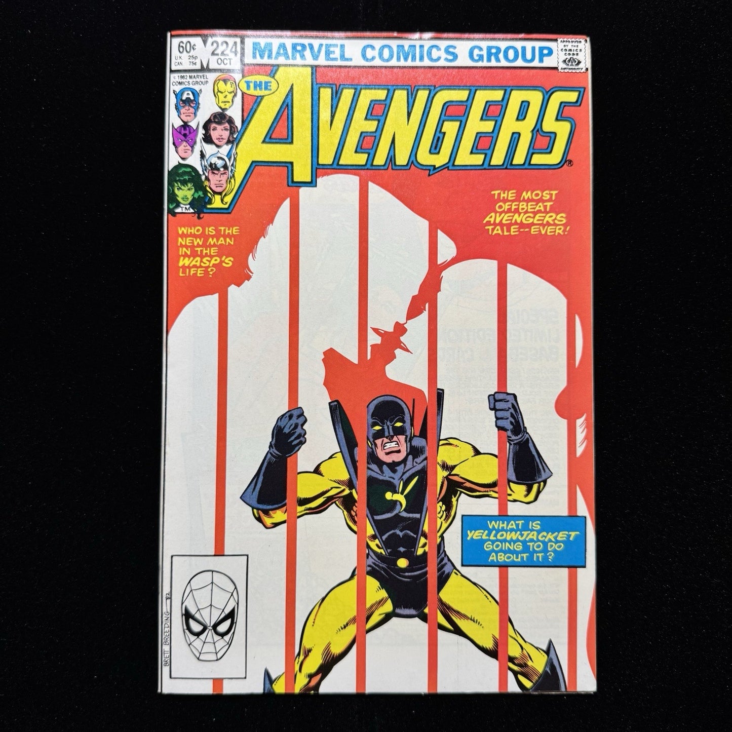 Avengers 224 - Bronze Age Marvel Comics 1982