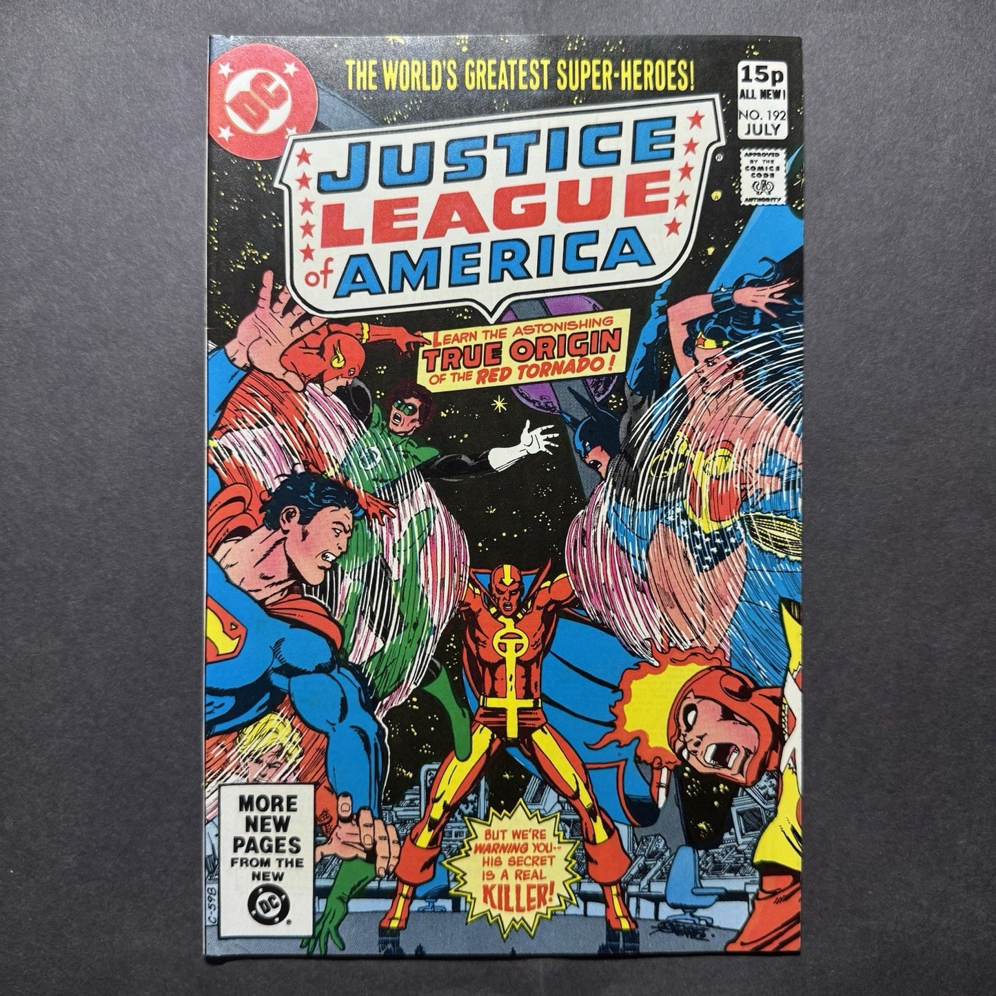 Justice League 192 - Bronze Age Dc Comics 1981