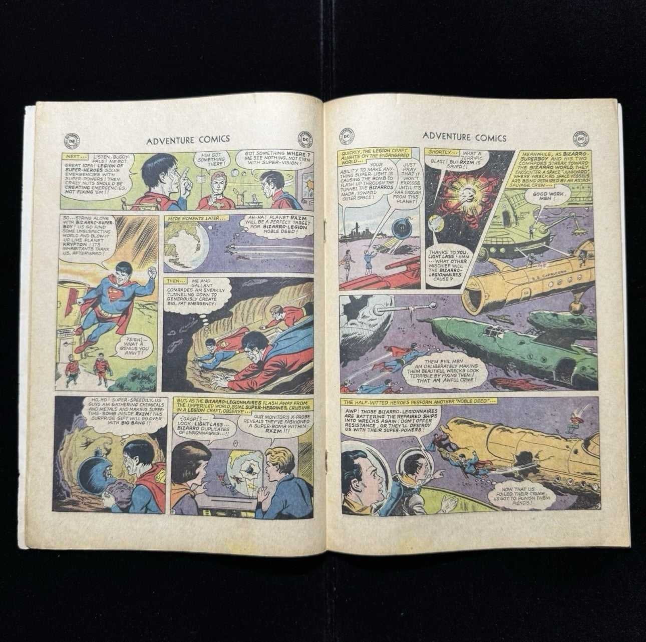 Adventure Comics 329 - 1st App Bizzaro Legionnaires - Silver Age Dc Comics 1965