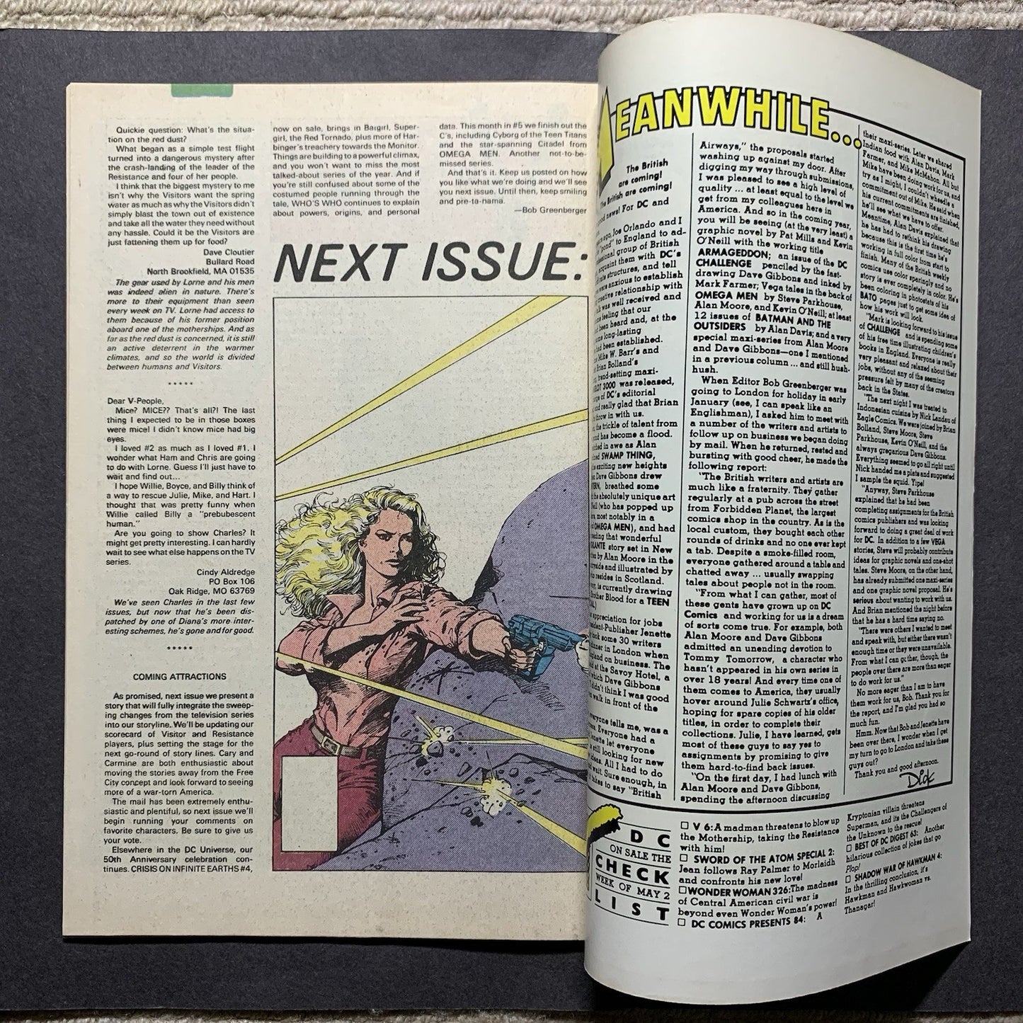 V 6 - Copper Age Dc Comics 1985
