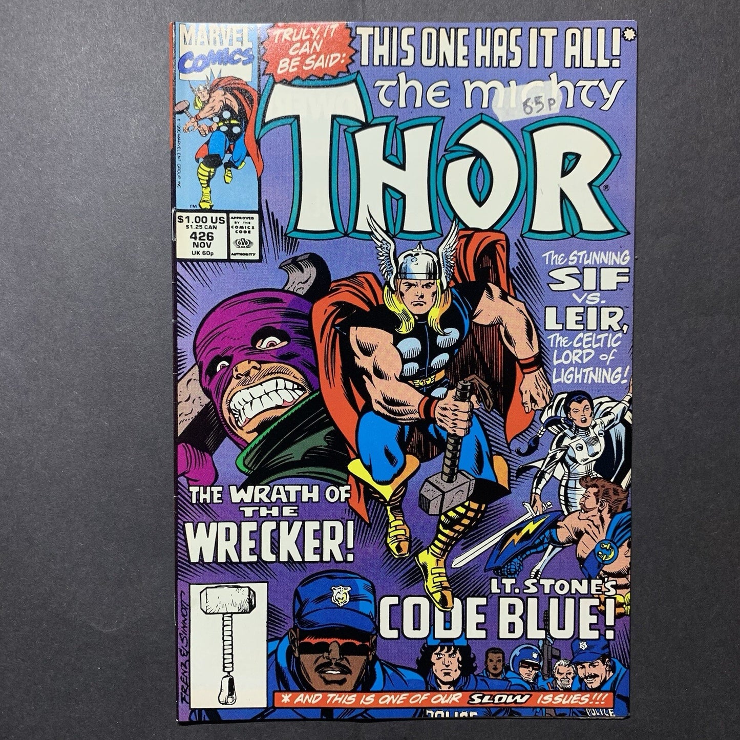 Thor 426/ Copper Age Marvel Comics 1990