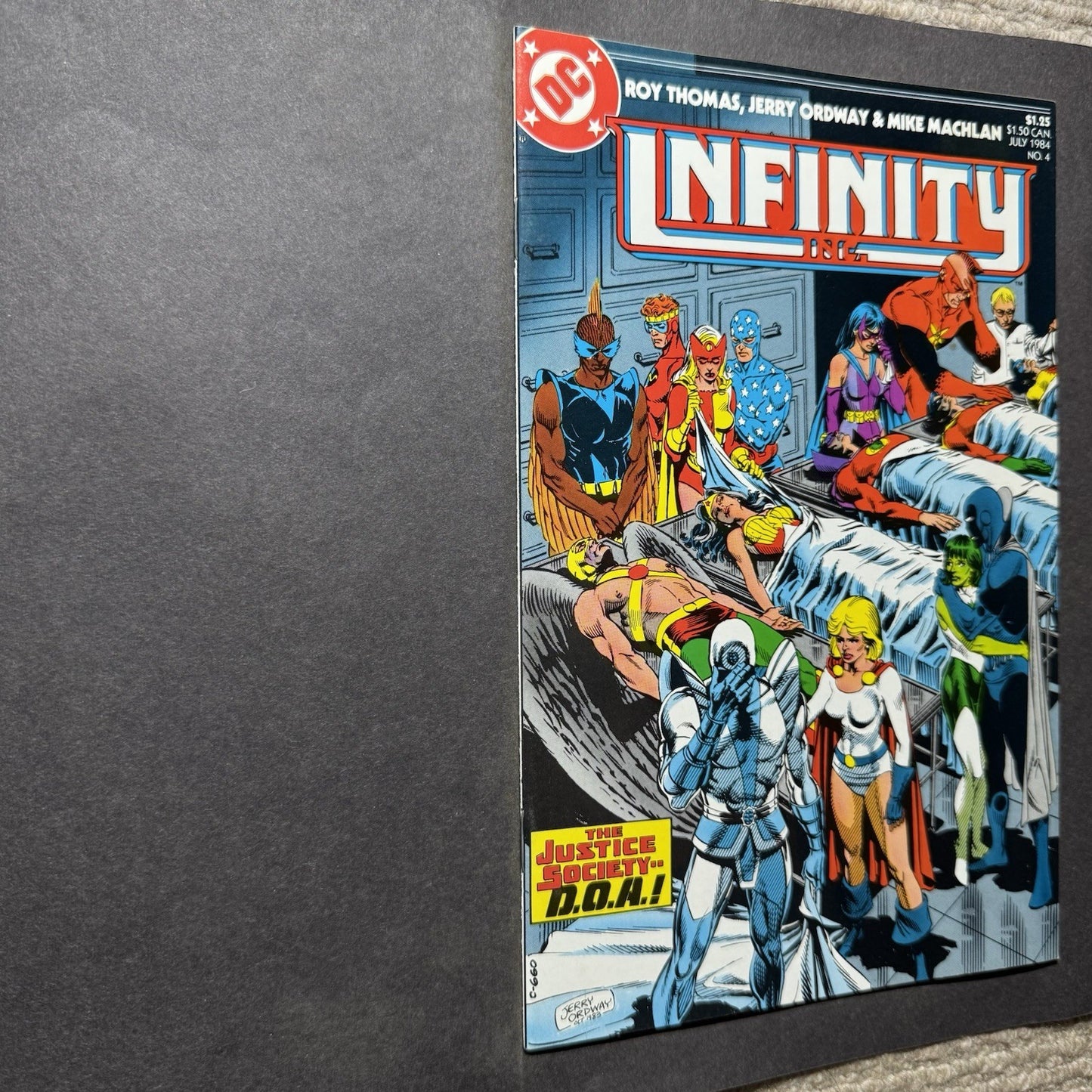 Infinity Inc 4 - Copper Age Dc Comics 1984