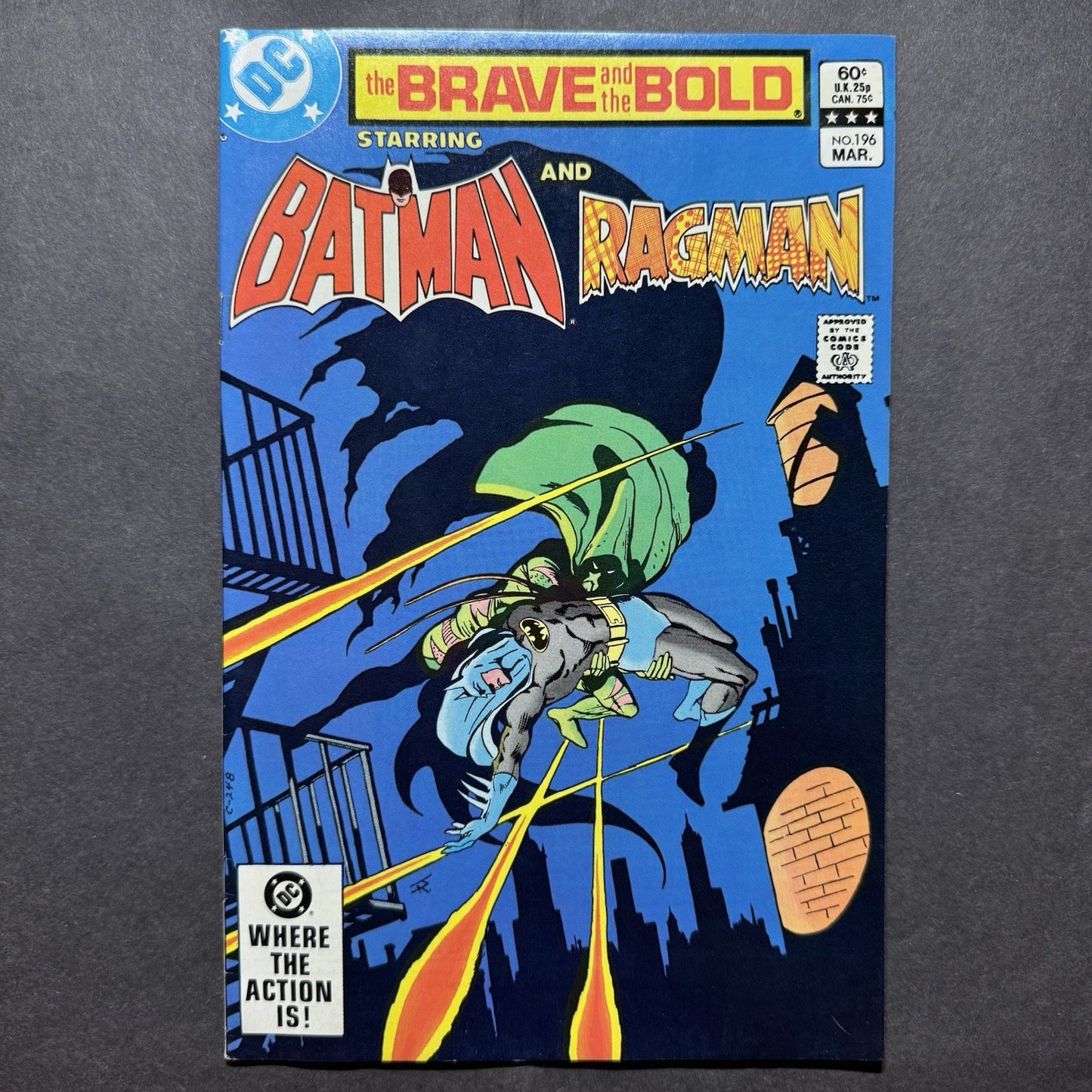 Brave And The Bold 196 - Bronze  Age Dc  Comics 1983