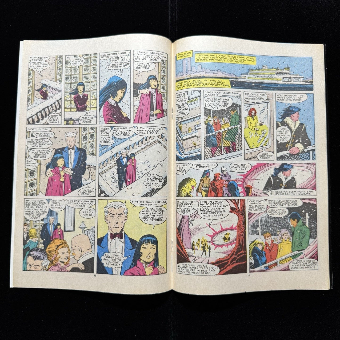 New Mutants 54 - Copper Age Marvel Comics 1987