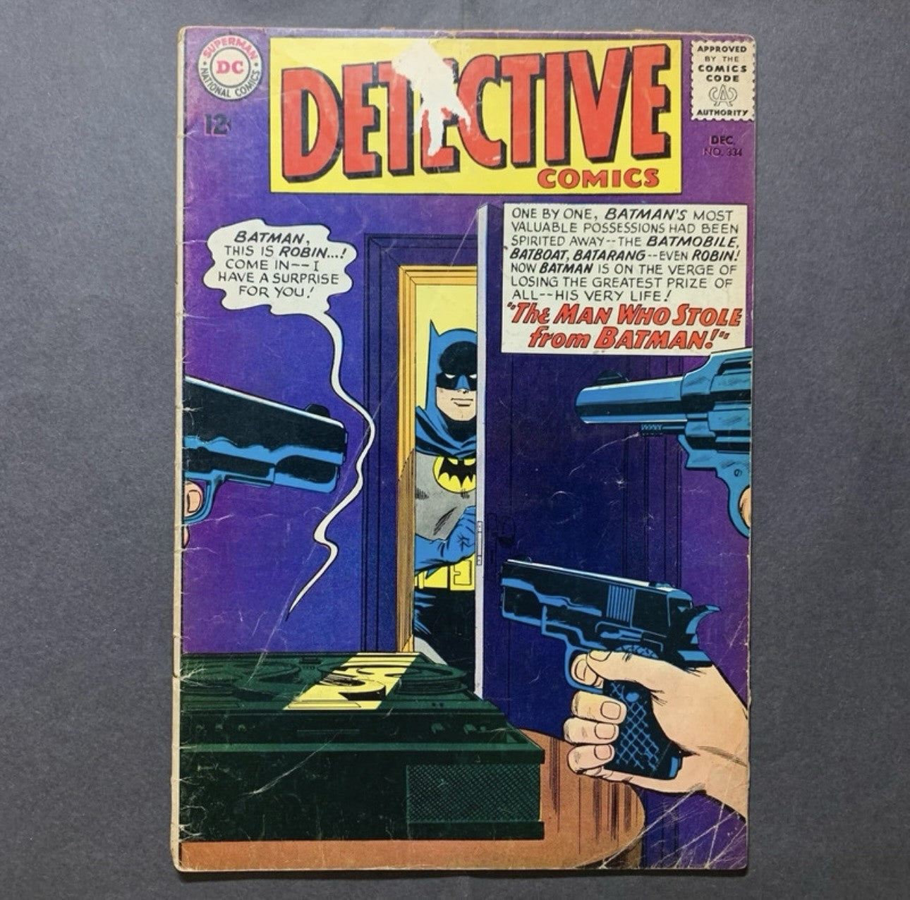 Detective Comics 334 - Silver Age Dc Comics 1964