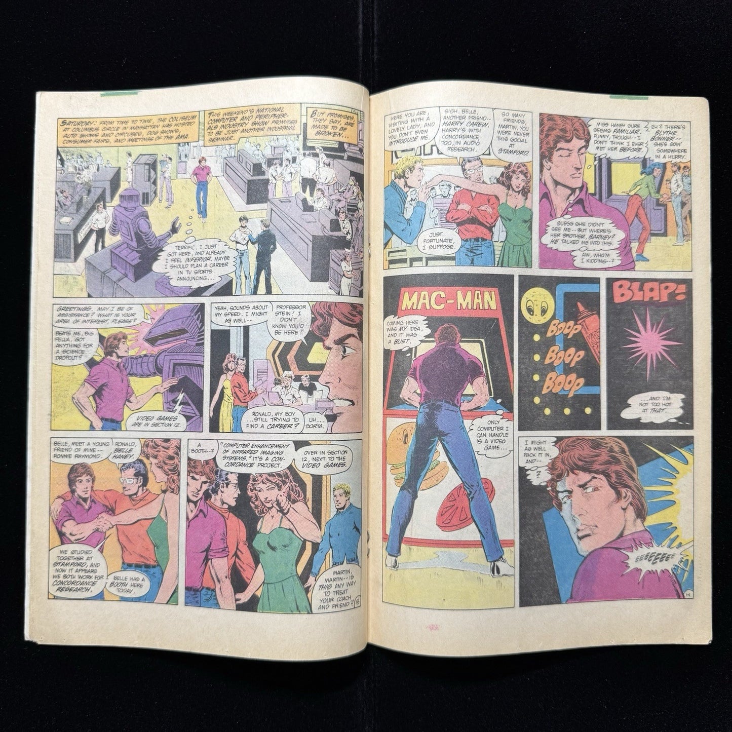 Firestorm 23 - 1st App Of Byte And Felicity Smoak - Copper And Dc Comics 1984