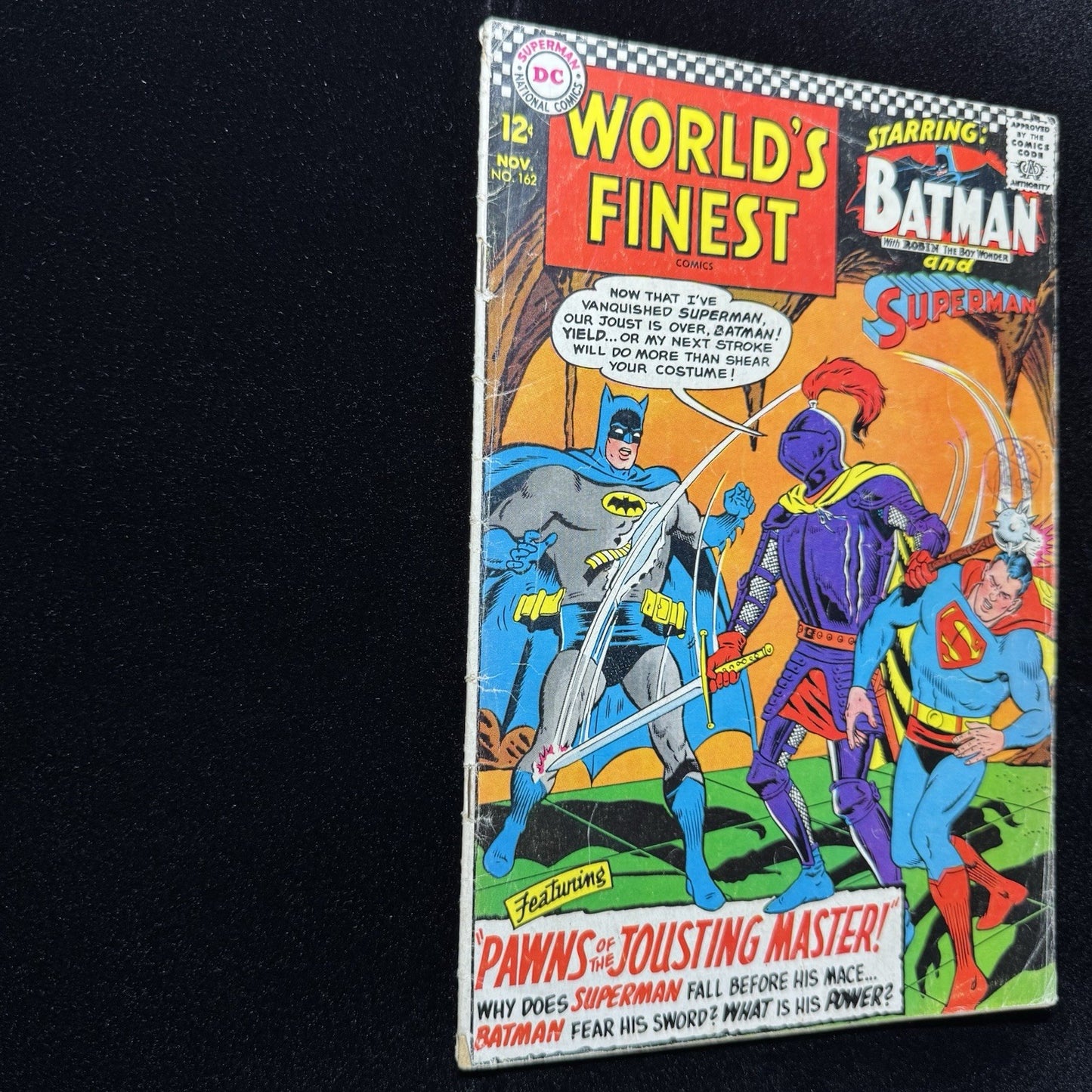 Worlds Finest 162 - Silver Age Dc Comics 1966