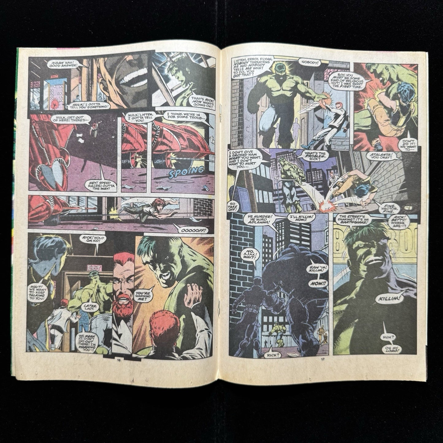 Hulk 379 - 1st App Of Delphi, Ajax, Achilles, Hector And Paris - Copper Age 1991