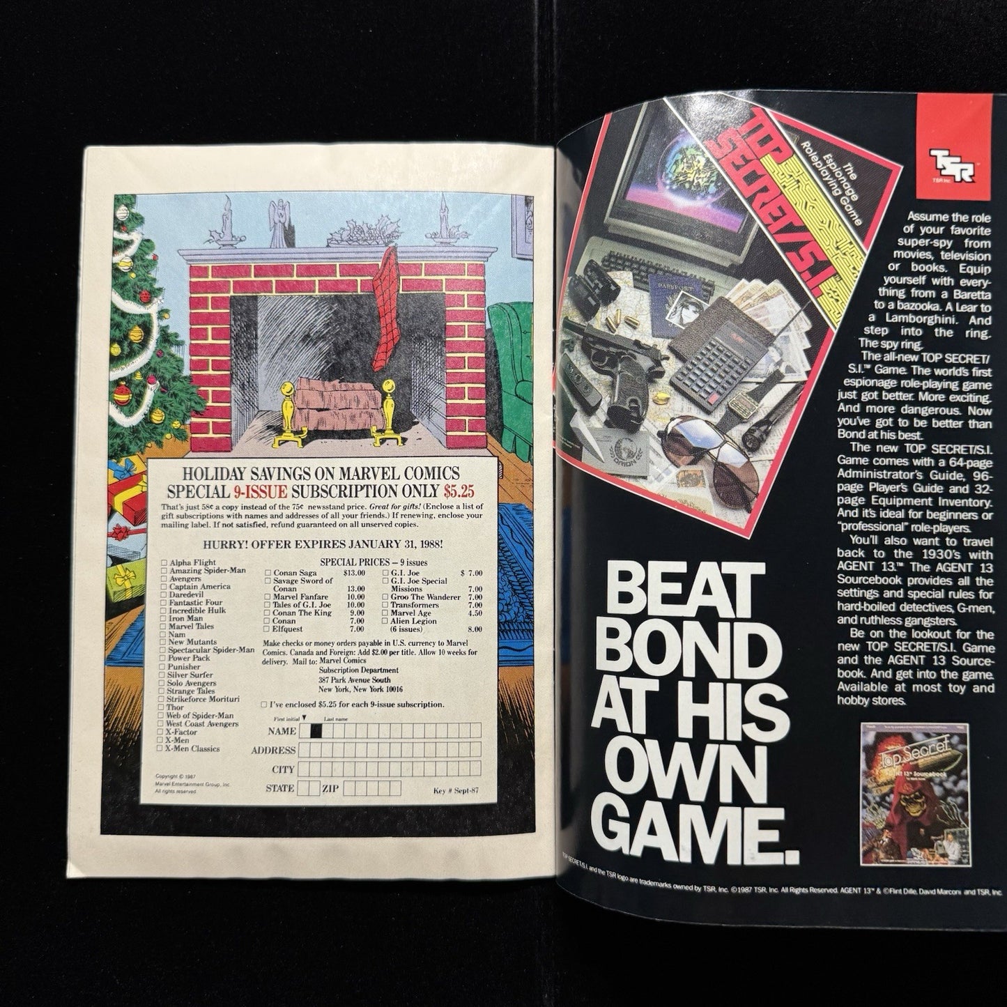 Spellbound 1 - Copper Age Marvel Comics 1988
