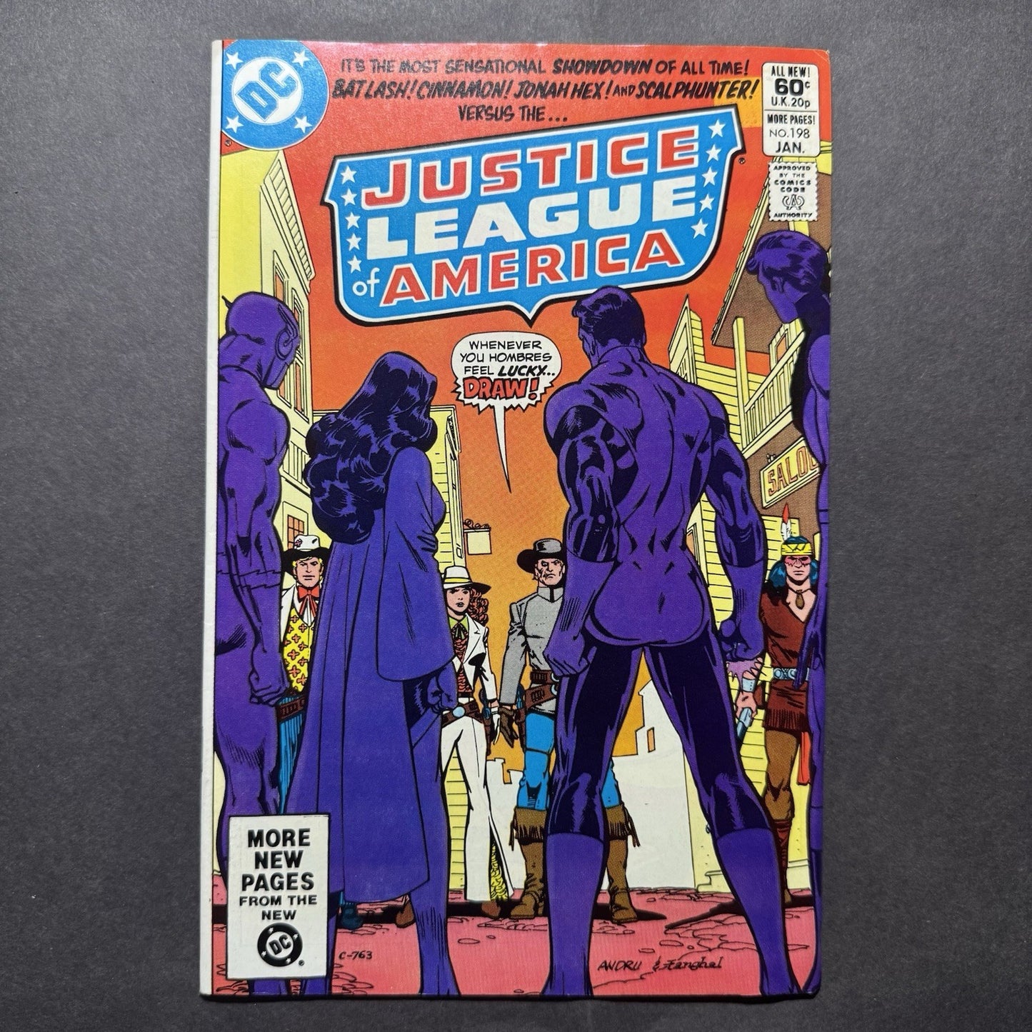 Justice League 198 - Bronze Age Dc Comics 1982