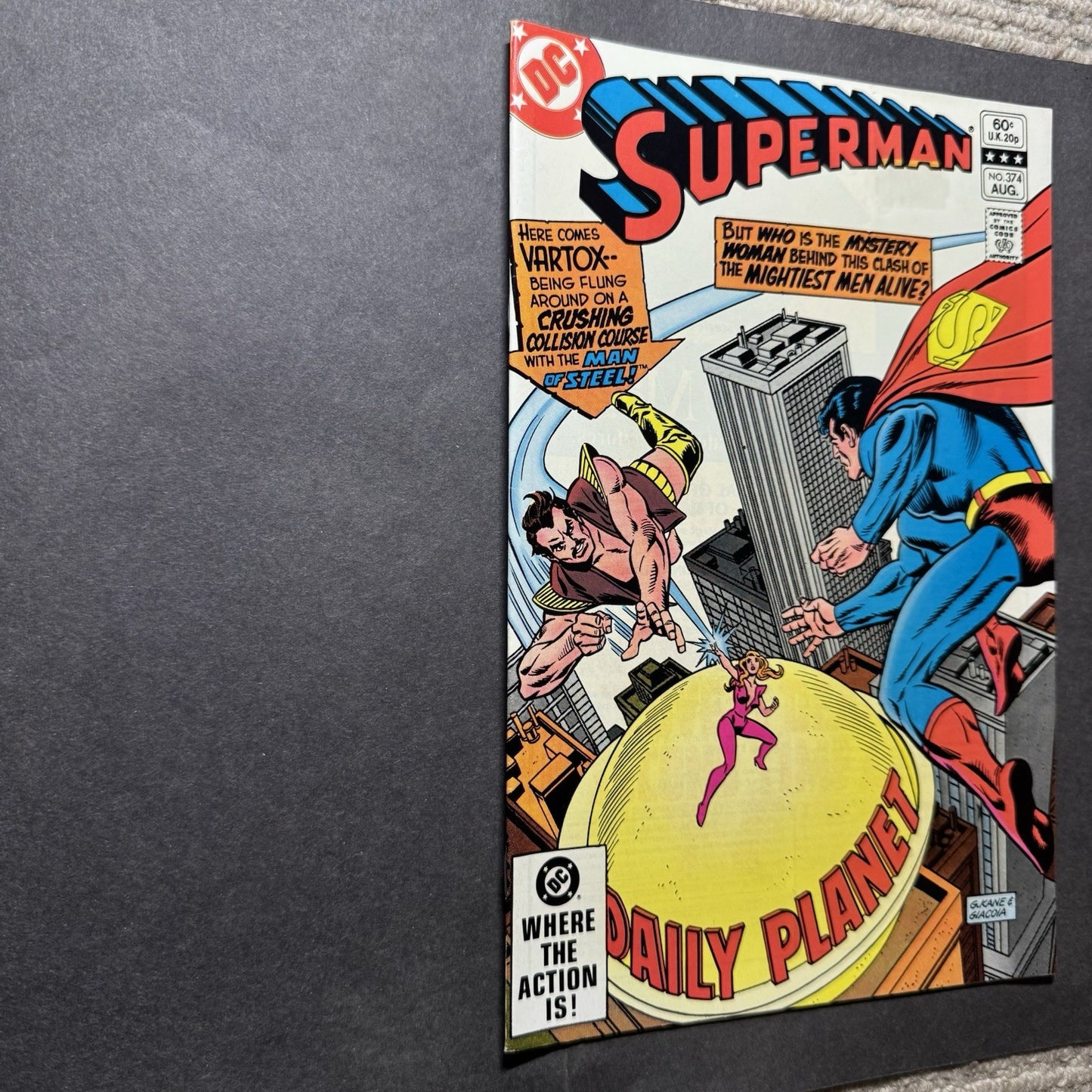 Superman 374 - Bronze Age Dc Comics 1982