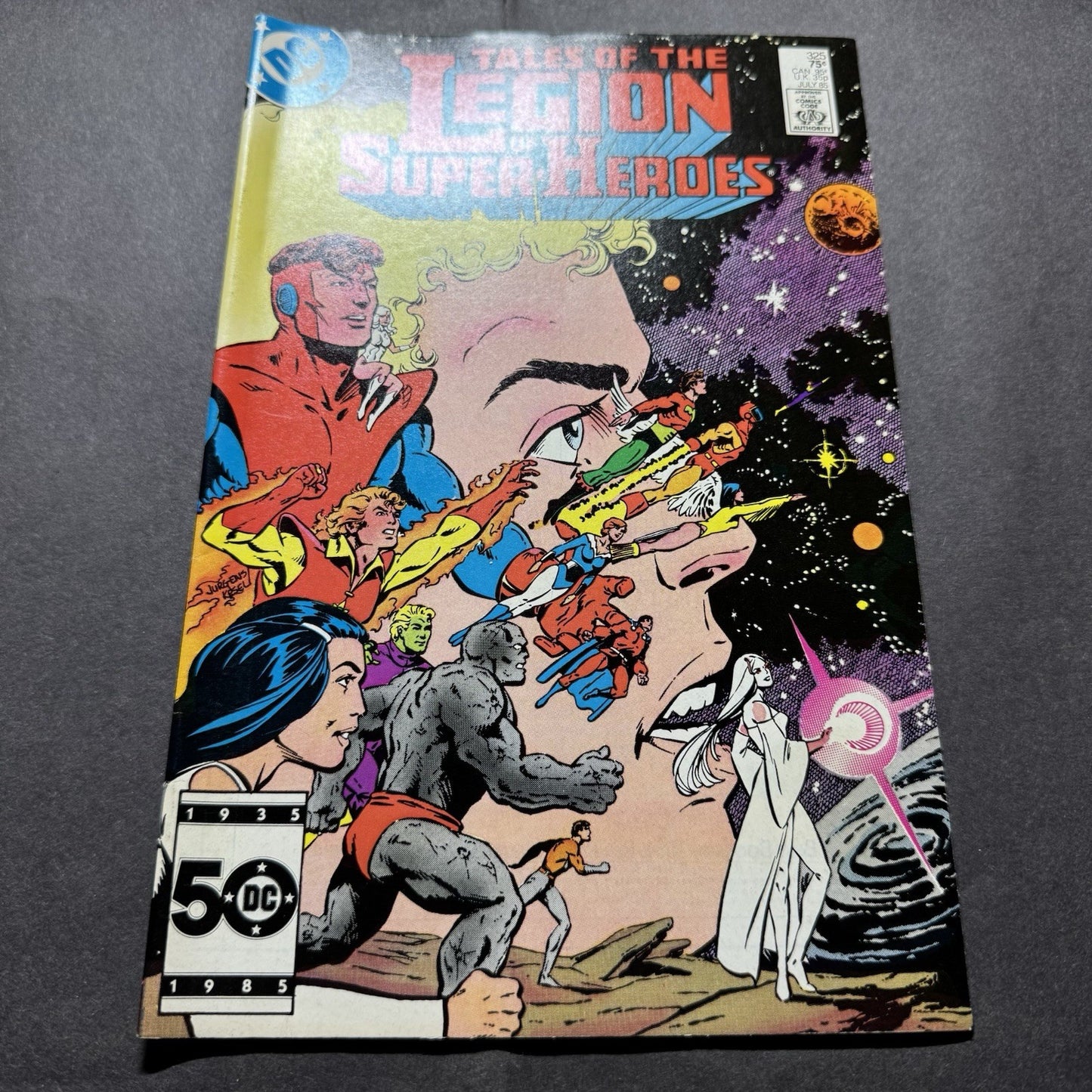 Legion Of Super-Heroes 325 - Copper Age Dc Comics 1985