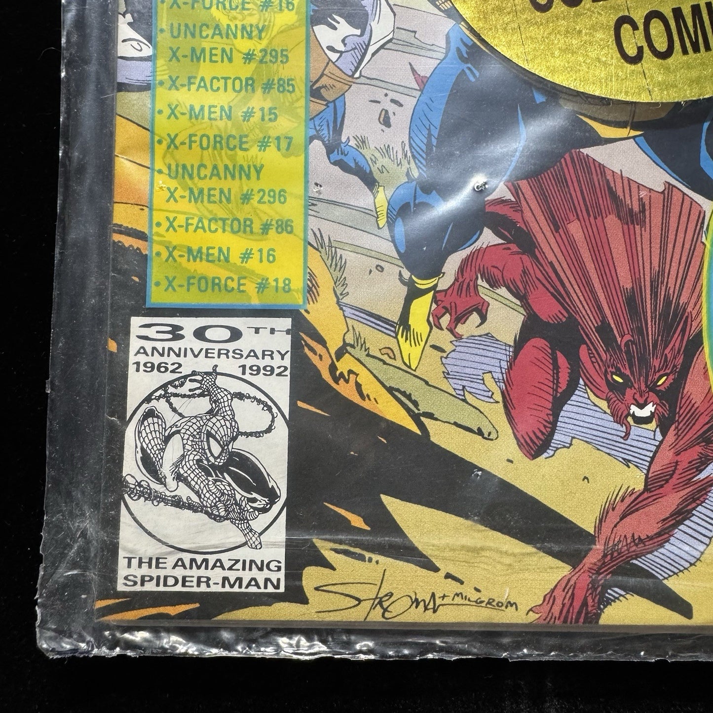 X-Factor 84 - Sealed Polybag With Trading Card - Modern Age Marvel Comics 1992