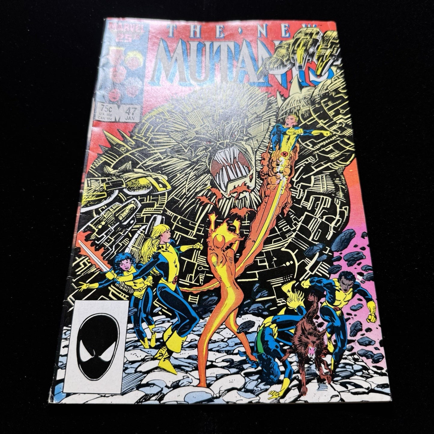 New Mutants 47 - Copper Age Marvel Comics 1987