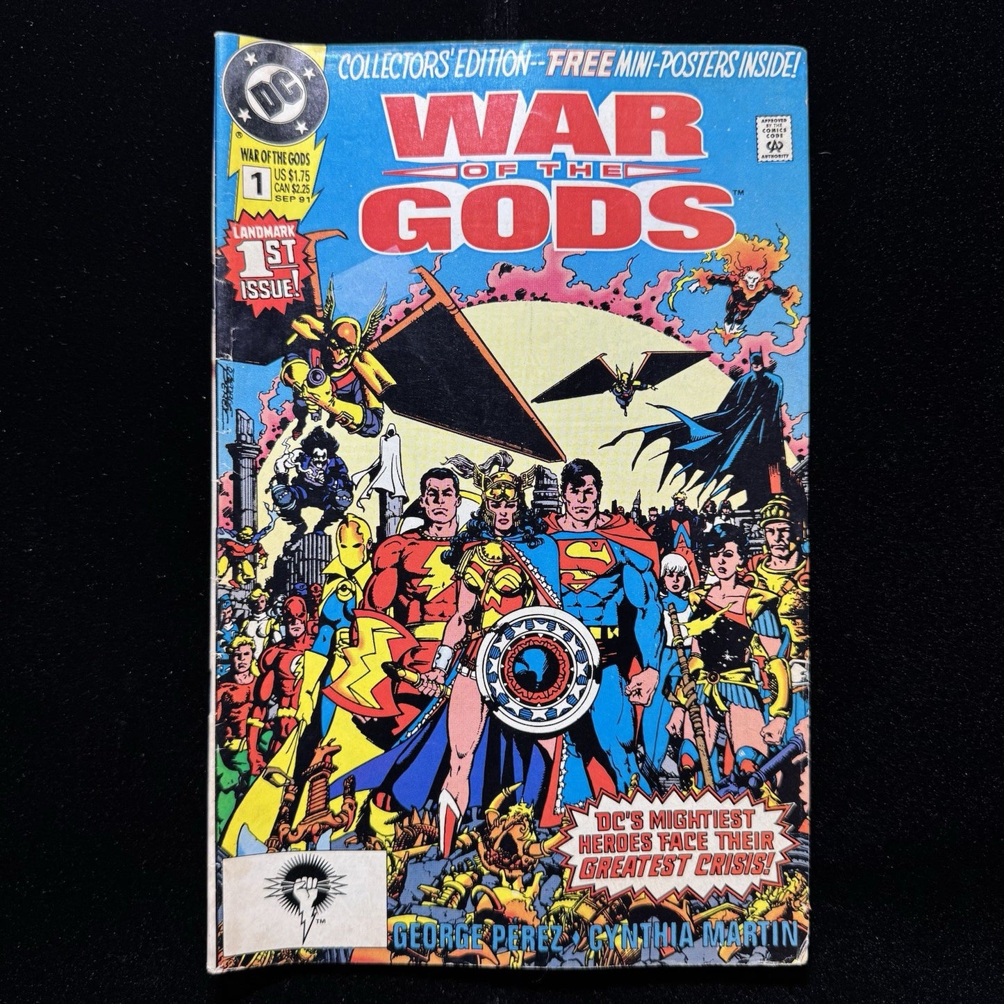 War Of The Gods 1 - Copper Age Dc Comics 1991