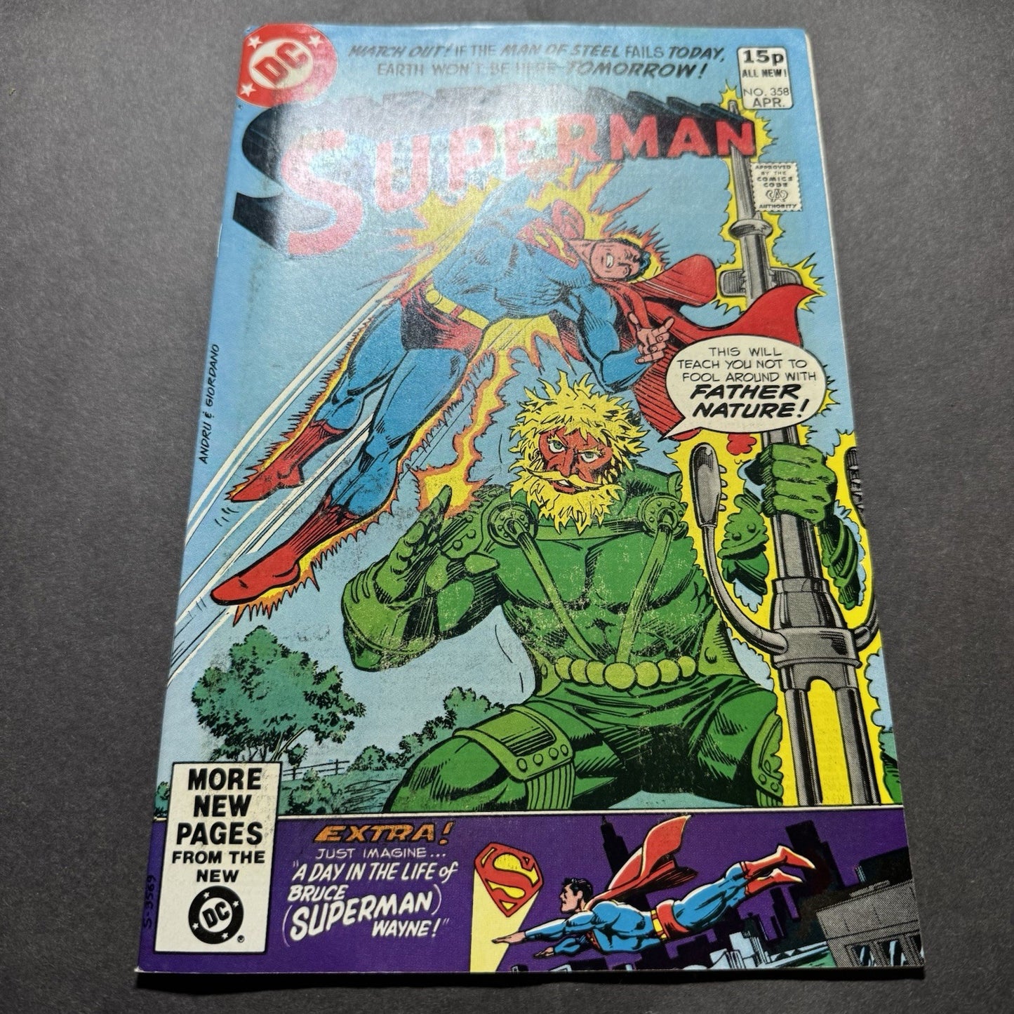 Superman 358 - Bronze Age Dc Comics 1981