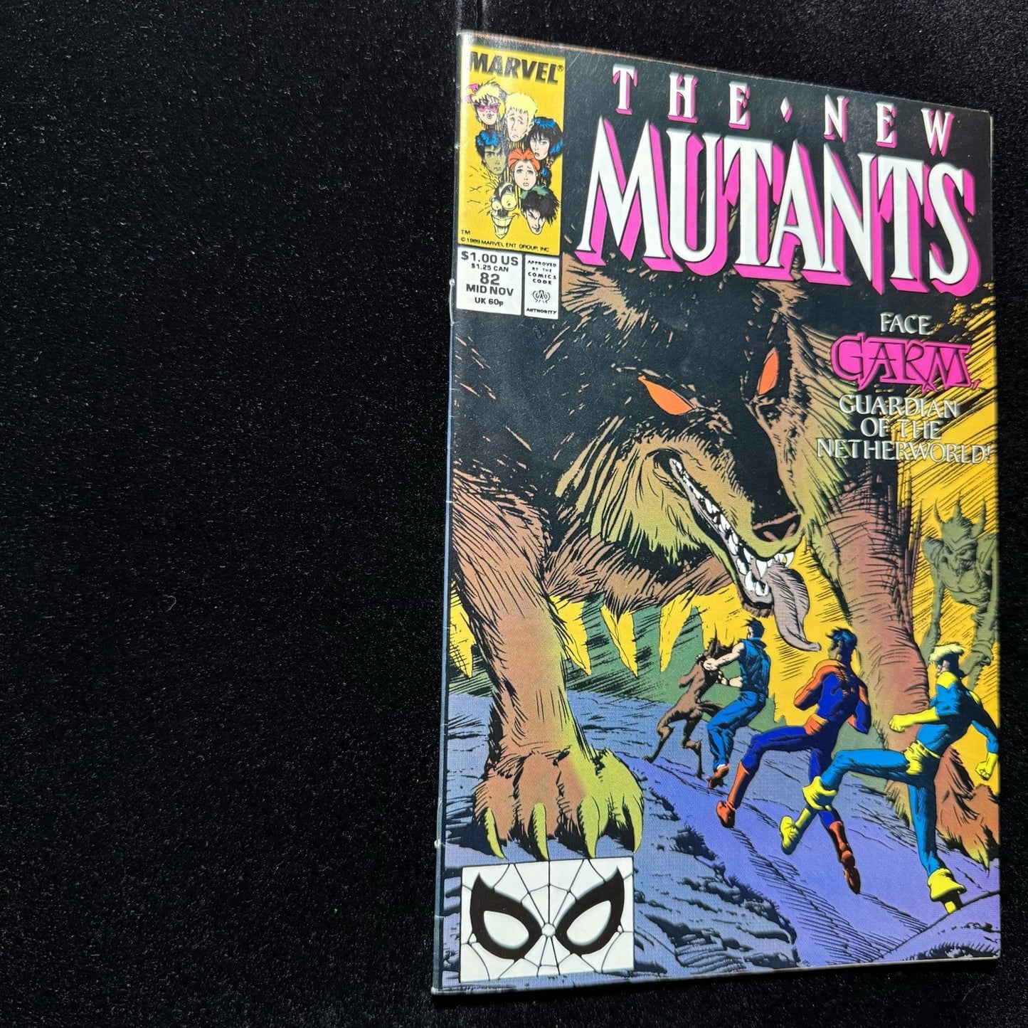 New Mutants 82 - Copper Age Marvel Comics 1989