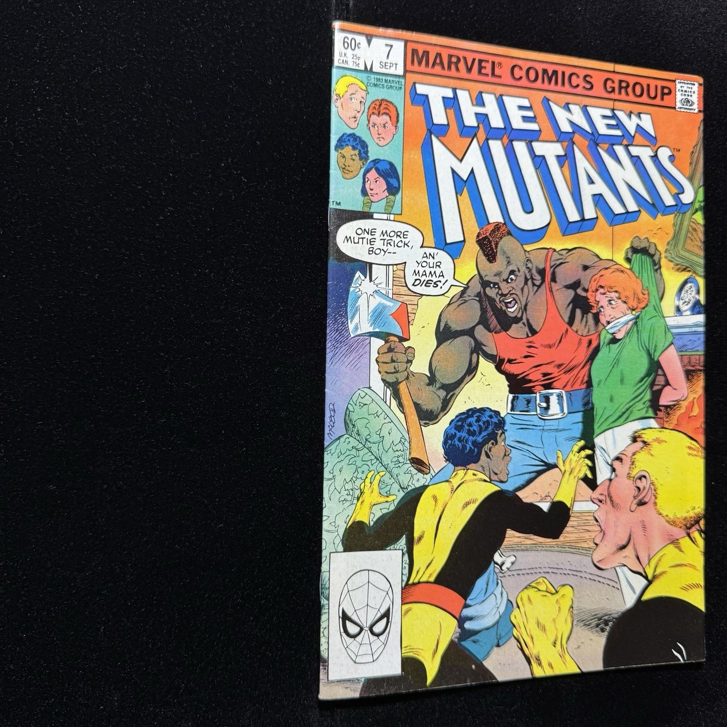 New Mutants 7 - Bronze Age Marvel Comics 1983