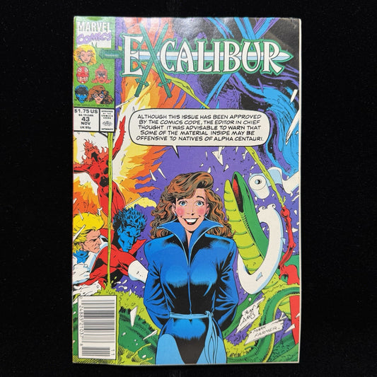Excalibur 43 - Copper Age Marvel Comics 1991