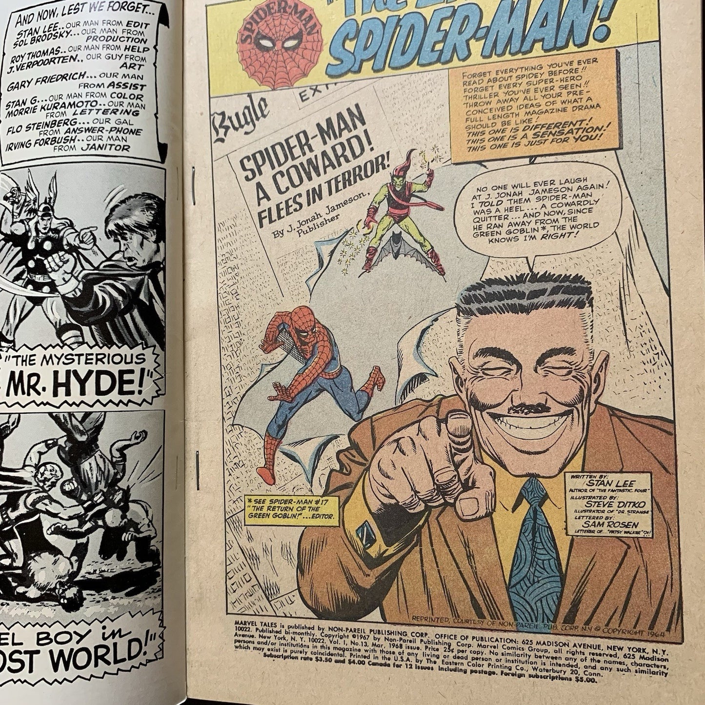Marvel Tales 13/ Silver Age Marvel Comics 1968