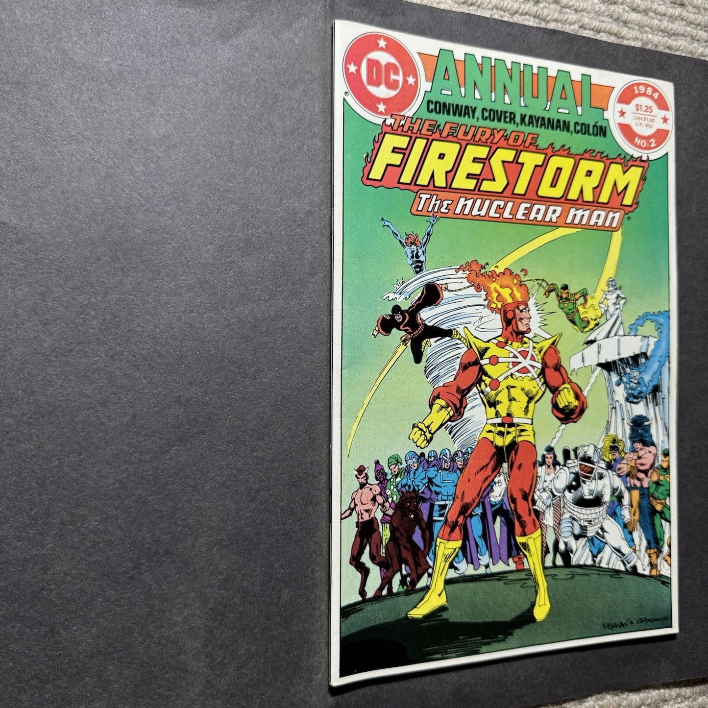 Firestorm Annual 2 - Copper Age Dc Comics 1984