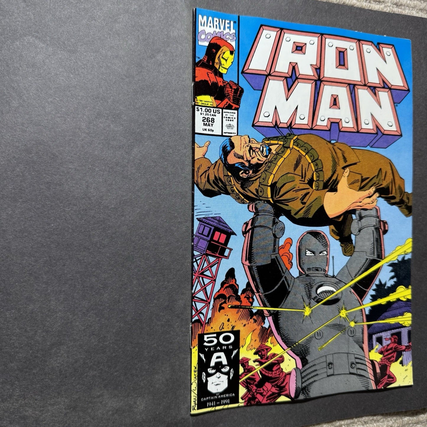 Iron Man 268 - Copper Age Marvel Comics 1991