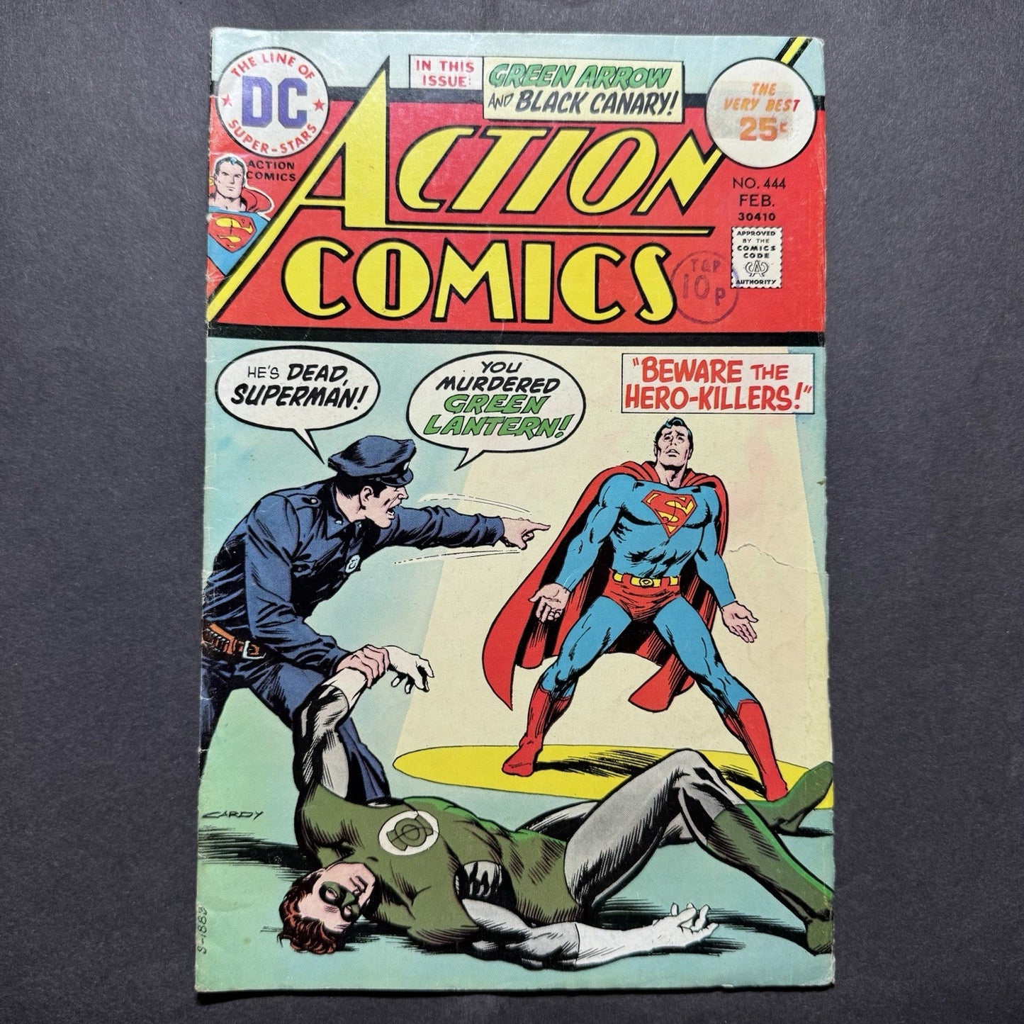 Action Comics 444 - Bronze Age Dc Comics 1974
