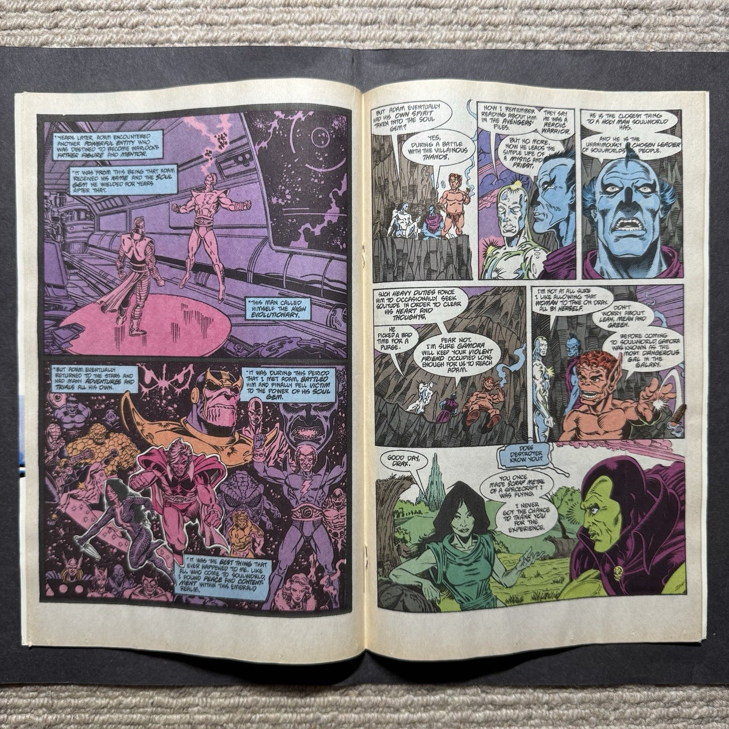 Silver Surfer 46 - Newsstand Edition - Copper Age Marvel Comics 1991