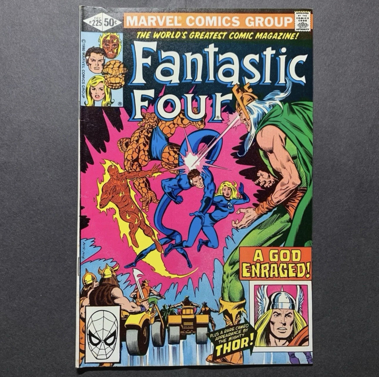 Fantastic Four 225/ Bronze Age marvel comics 1980
