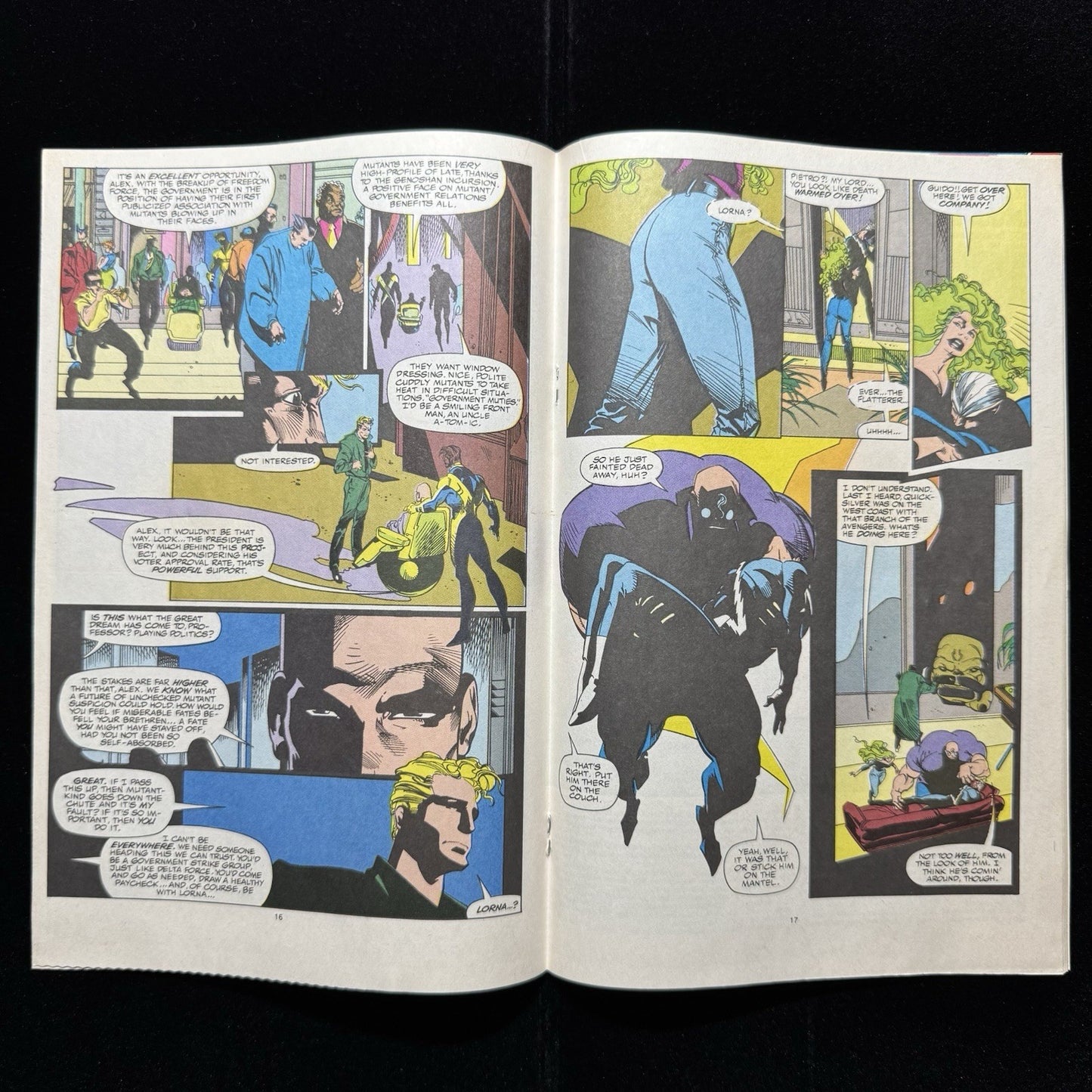 X-Factor 71 - 1st team App Of The New X-Factor - Copper Age Marvel Comics 1991