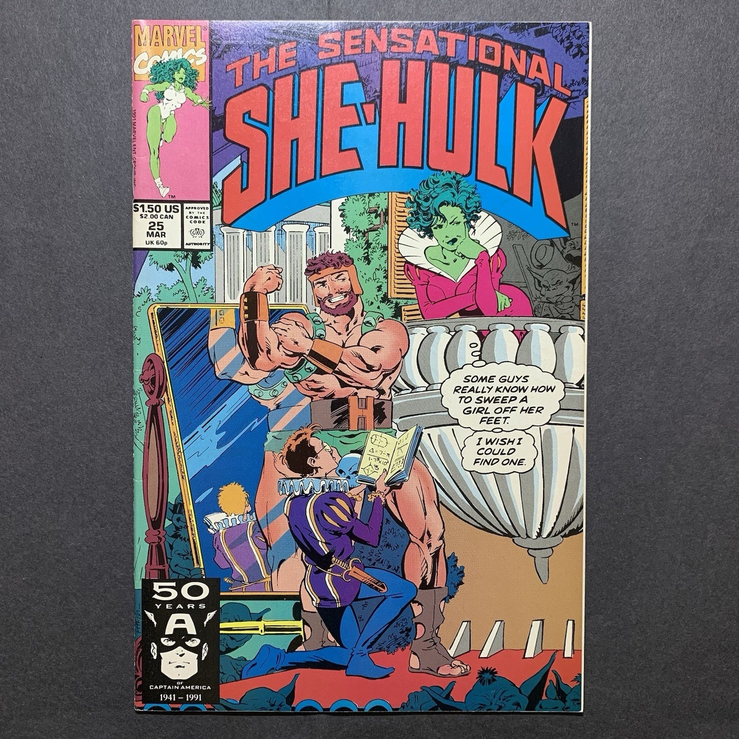 Sensational She Hulk 25/ Copper Age Marvel Comics 1991