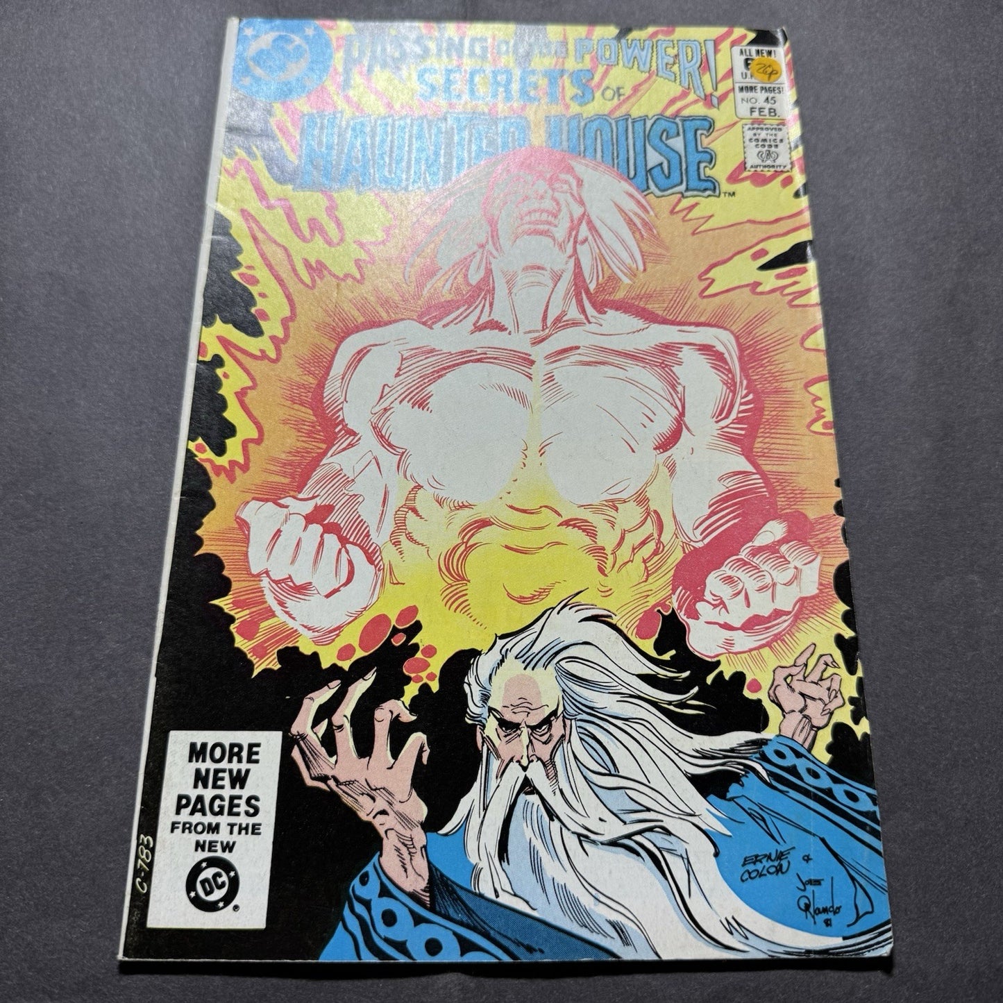 Secrets Of Haunted House 45 - Bronze Age Dc Comics 1982
