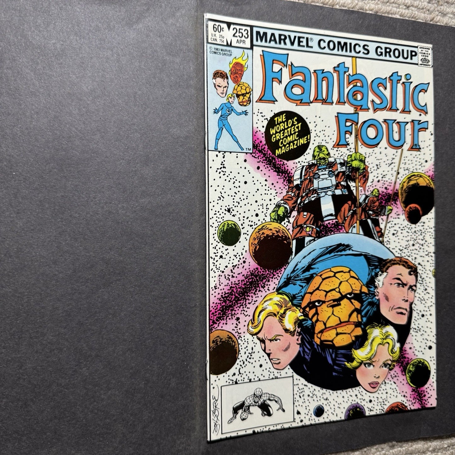 Fantastic Four 253 - Bronze Age Marvel Comics 1983