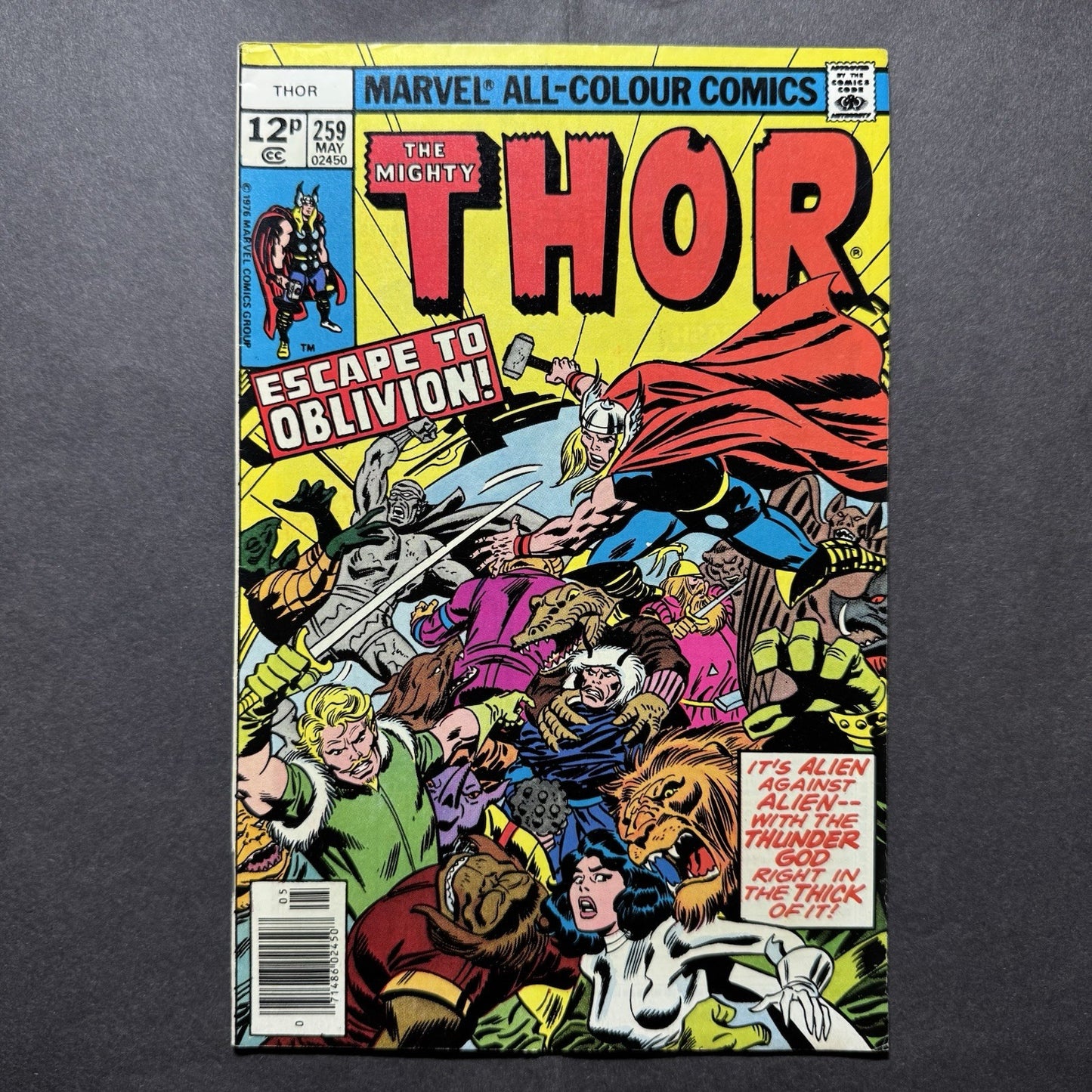 Thor 259 - Bronze Age Marvel Comics 1977