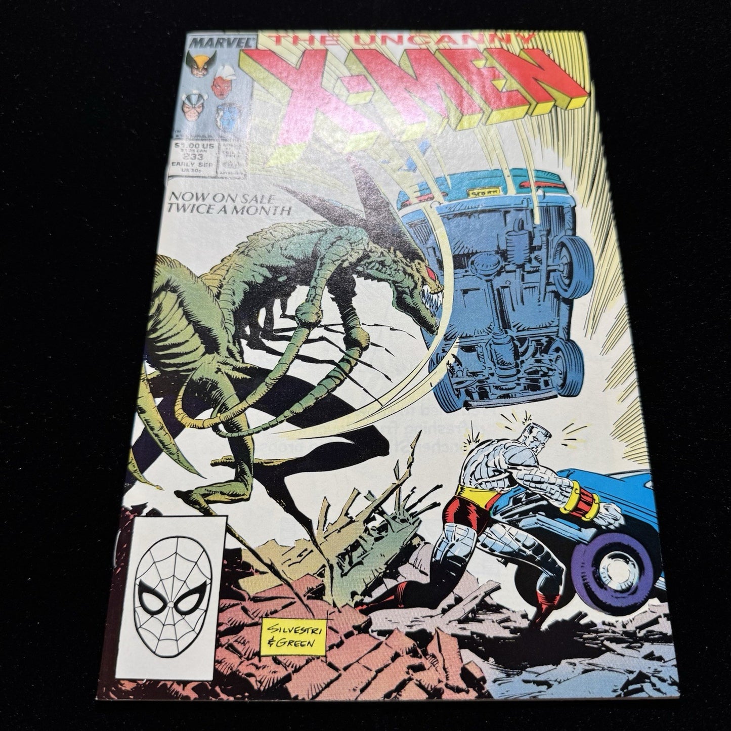 Uncanny X-Men 233 - Copper Age Marvel Comics 1988