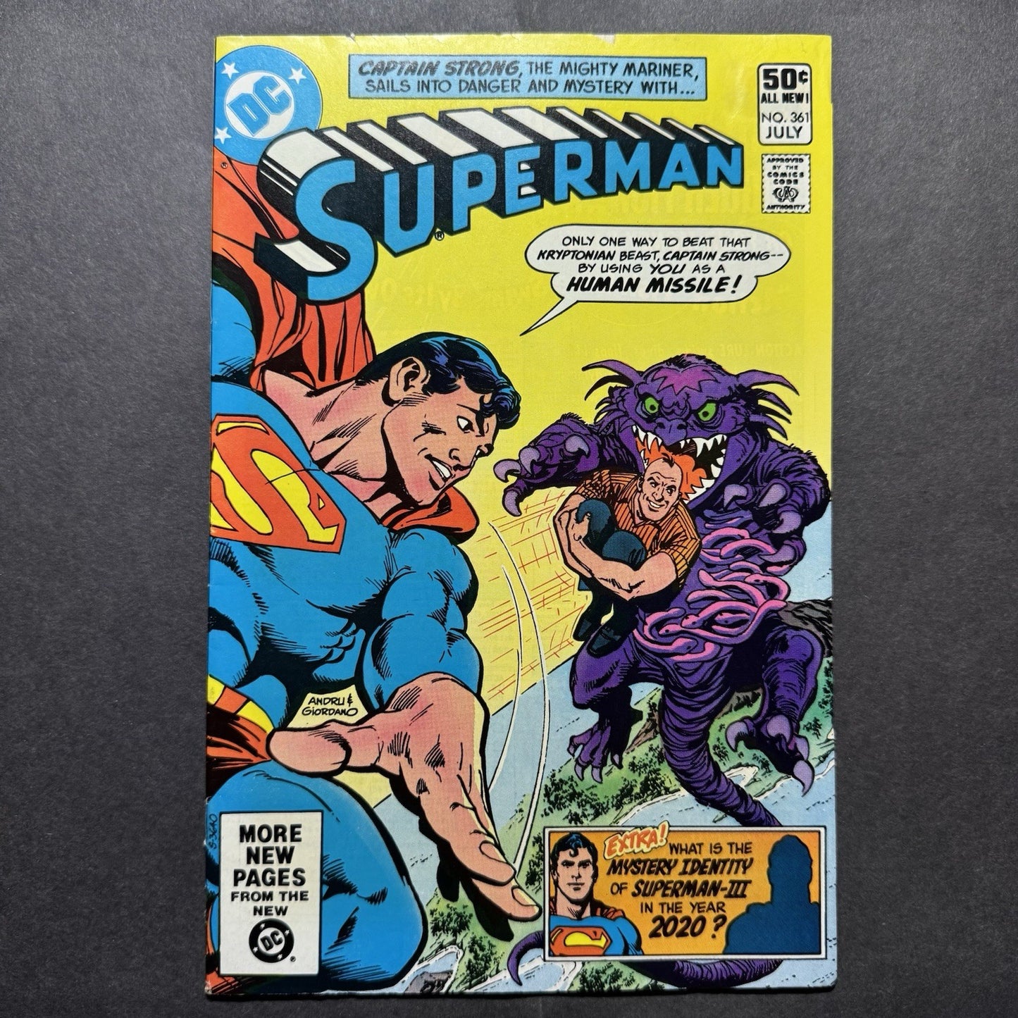 Superman 361 - Bronze Age Dc Comics 1981