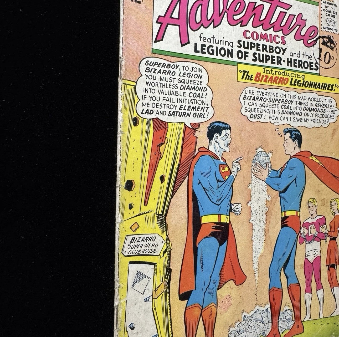 Adventure Comics 329 - 1st App Bizzaro Legionnaires - Silver Age Dc Comics 1965