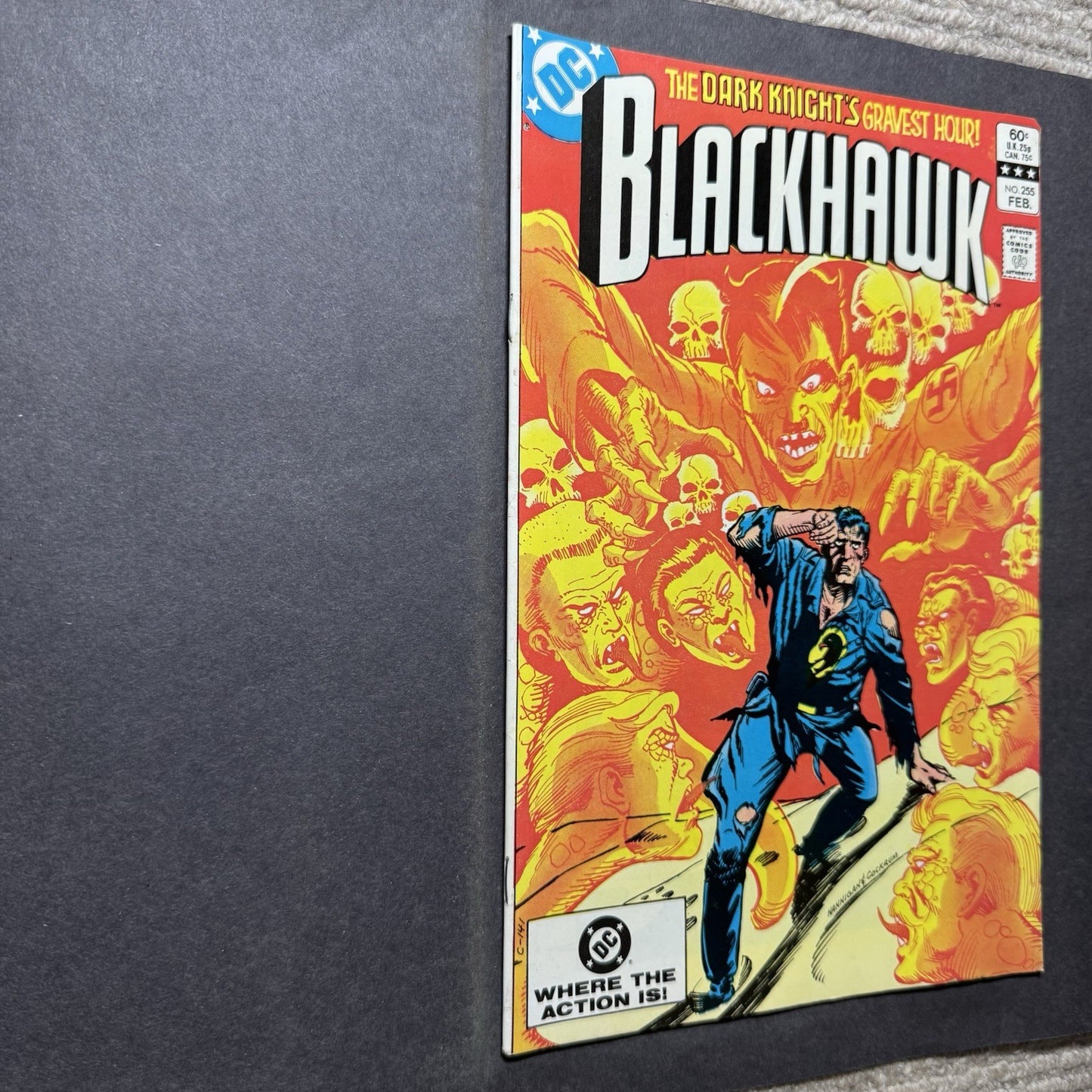 Blackhawk 255 - Bronze Age Dc Comics 1983